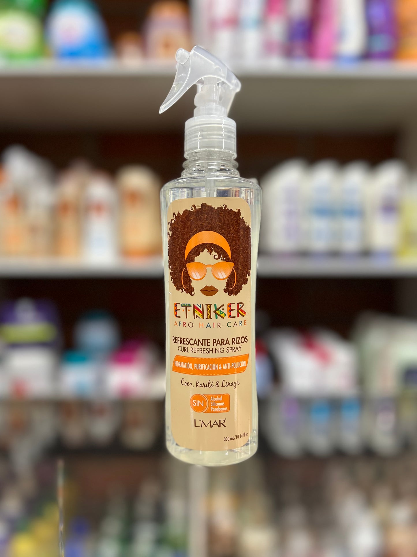 Refrescante para rizos etniker