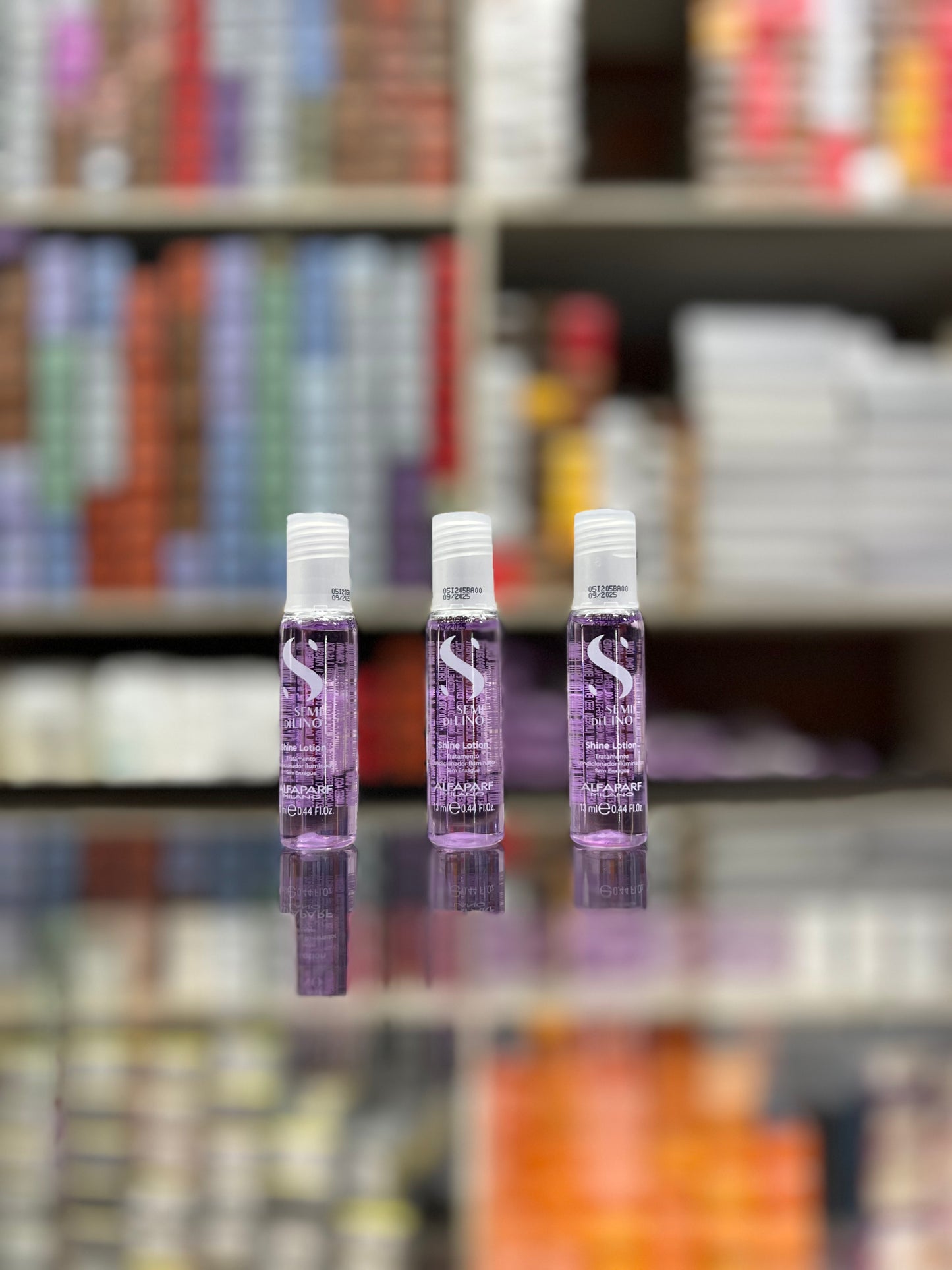 Ampolleta semi di lino alfaparf morada