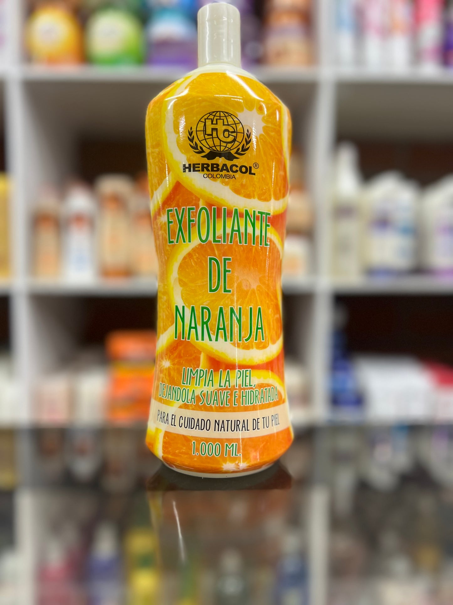 Exfoliante de naranja herbáceo x1000