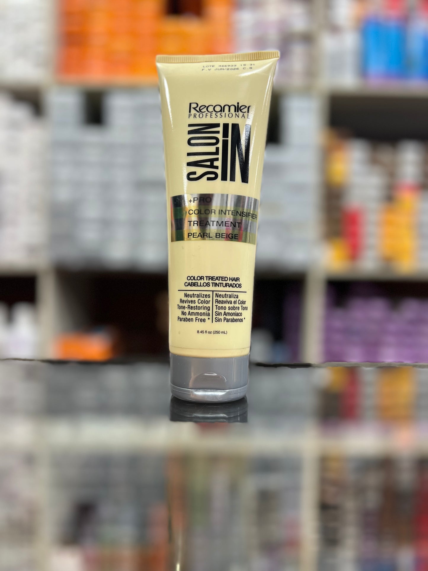 Tratamiento matizante color intensifier pearl beige recamier