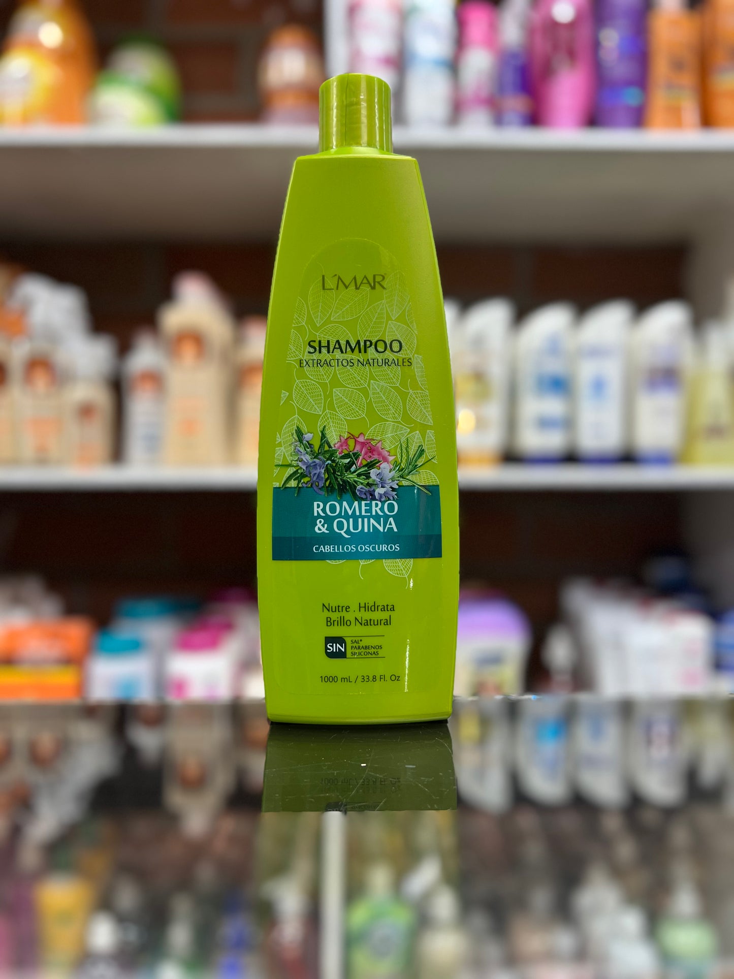 Shampoo extracto natural romero y quina x1000