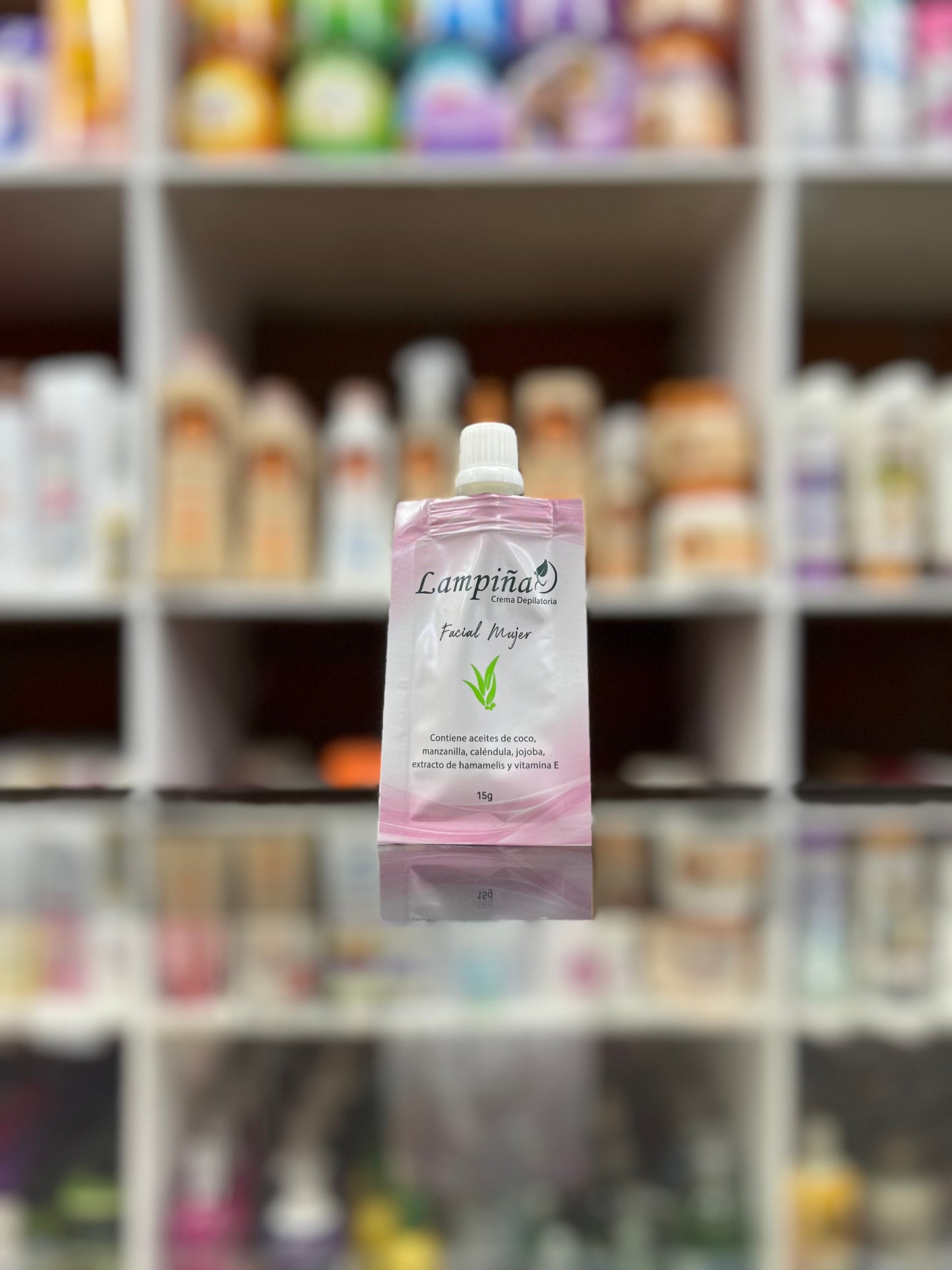 Crema depilatoria Lampiña facial mujer