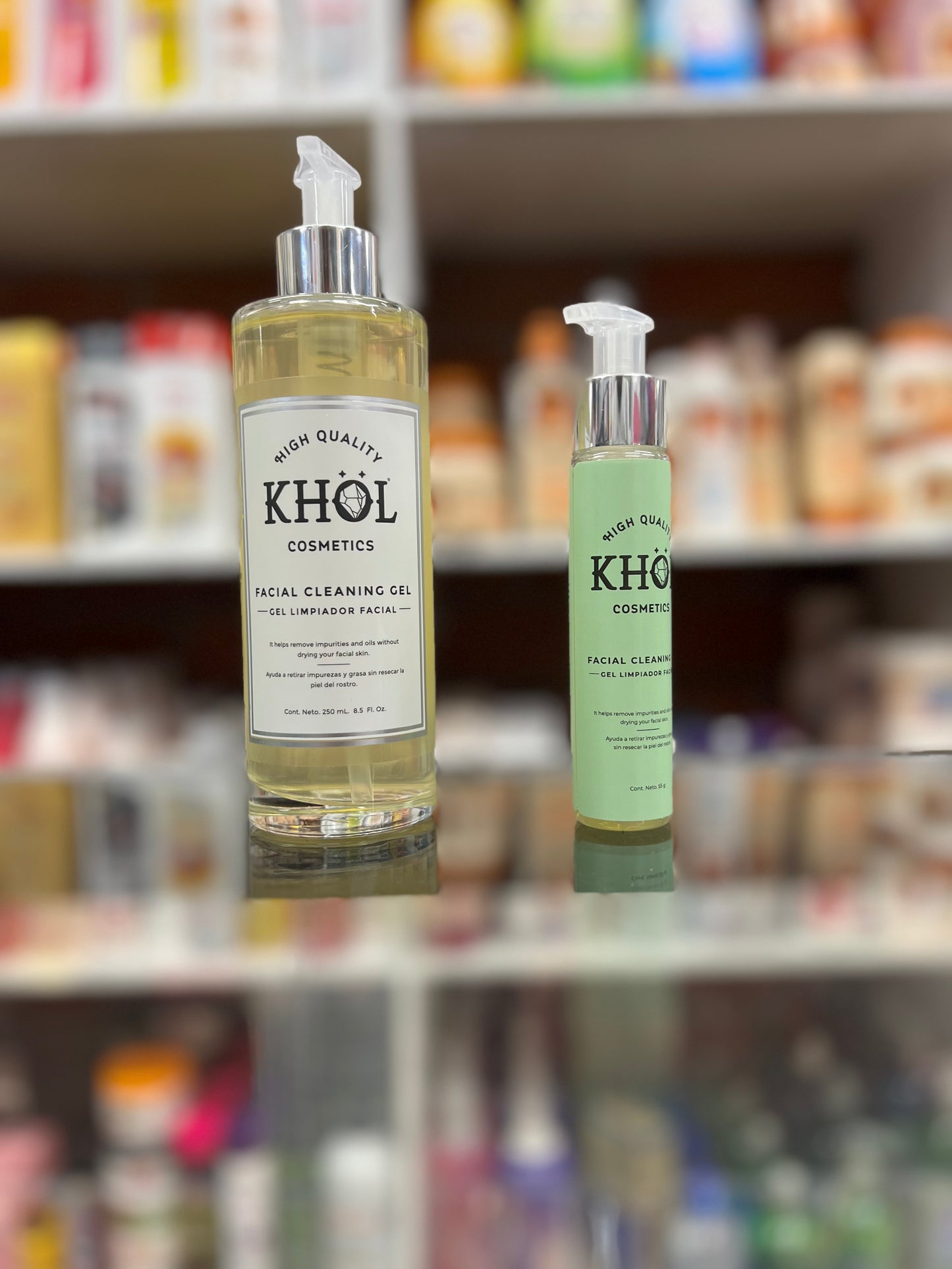 Gel limpiador facial khol