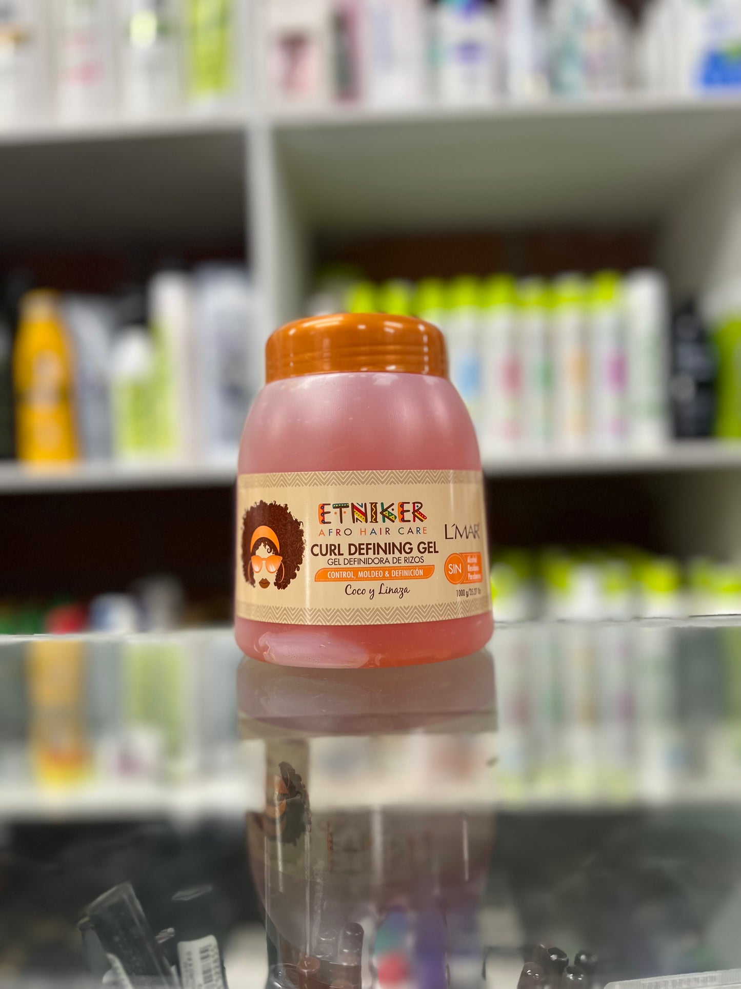 Gel definidora de rizos etniker