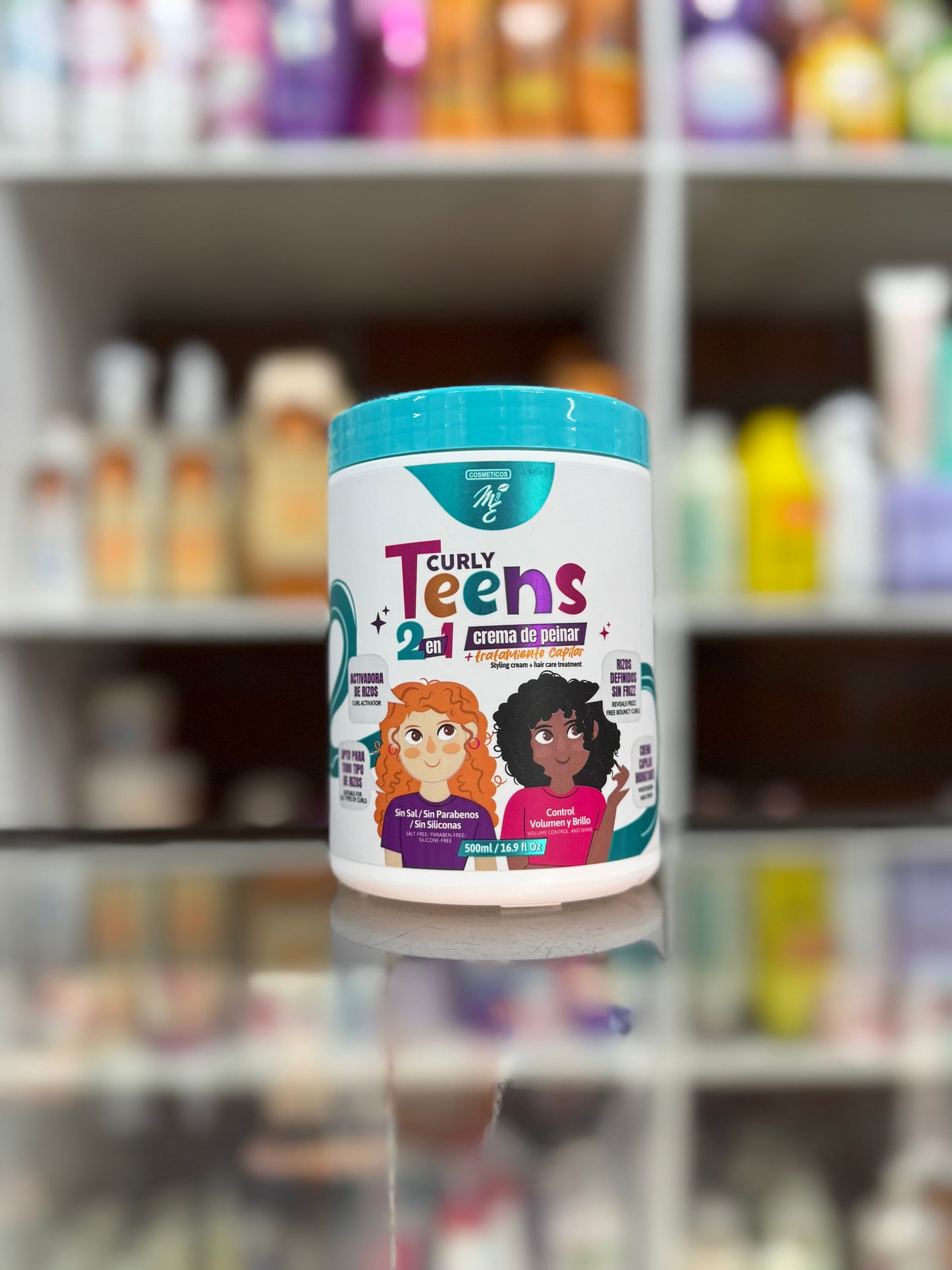 Crema de peinar teens curly MyE