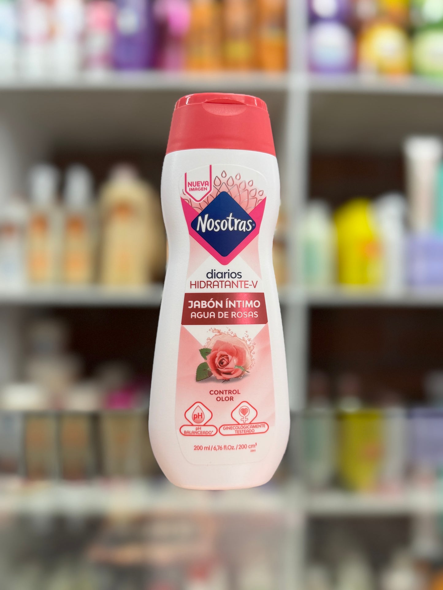 Jabón íntimo nosotras agua de rosas