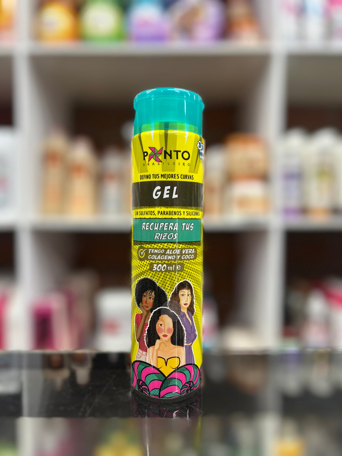 Gel para rizos ponto