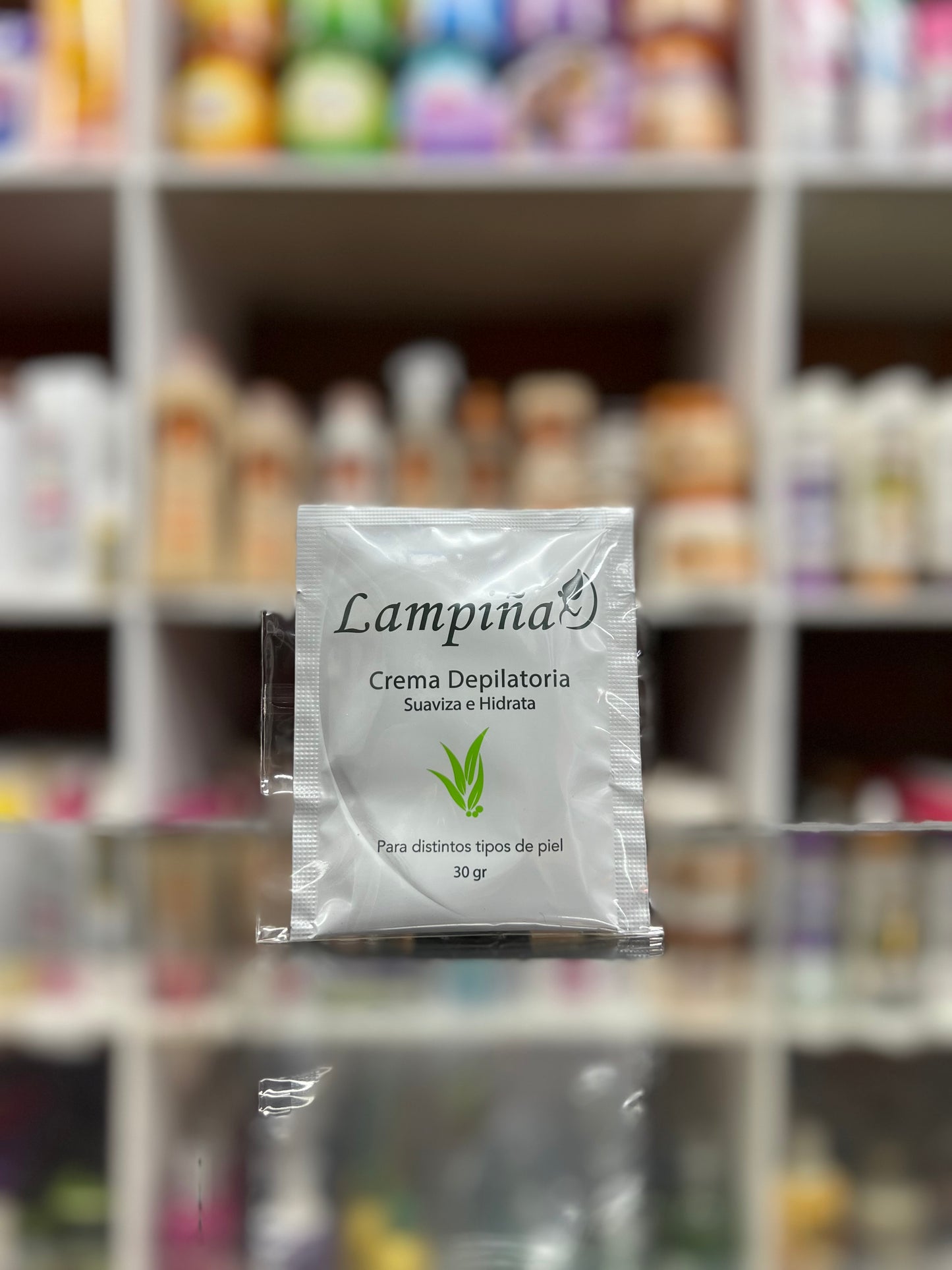 Crema depilatoria lampiña