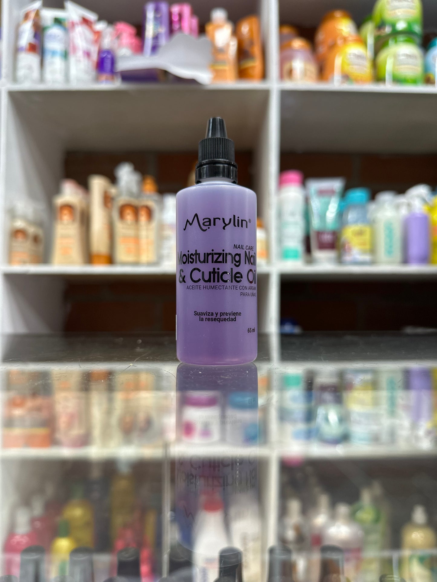 Aceite humectante con argan para uñas Marylin