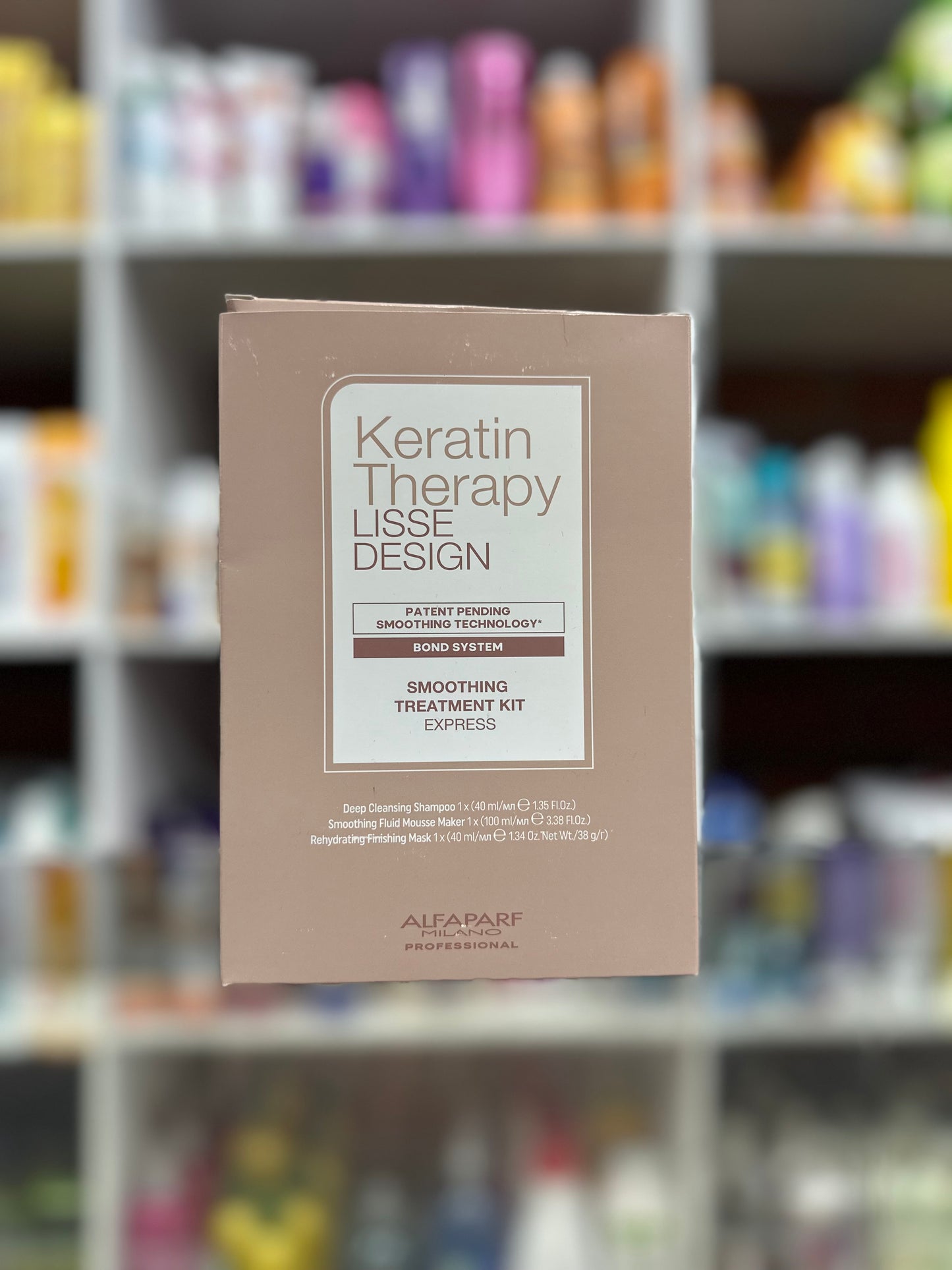 Kit alfaparf keratin therapy lisse design express