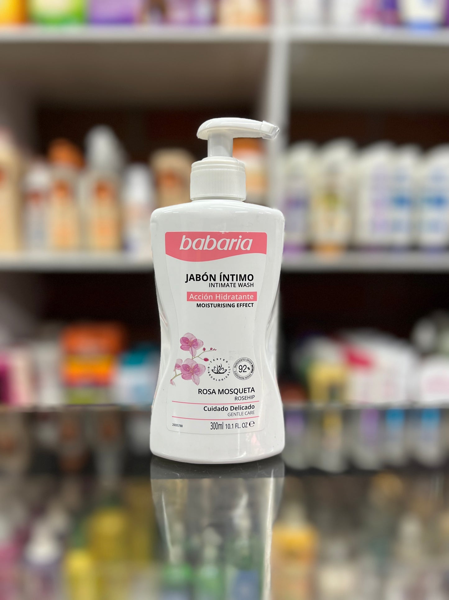 Jabon intimo rosa mosqueta babaria