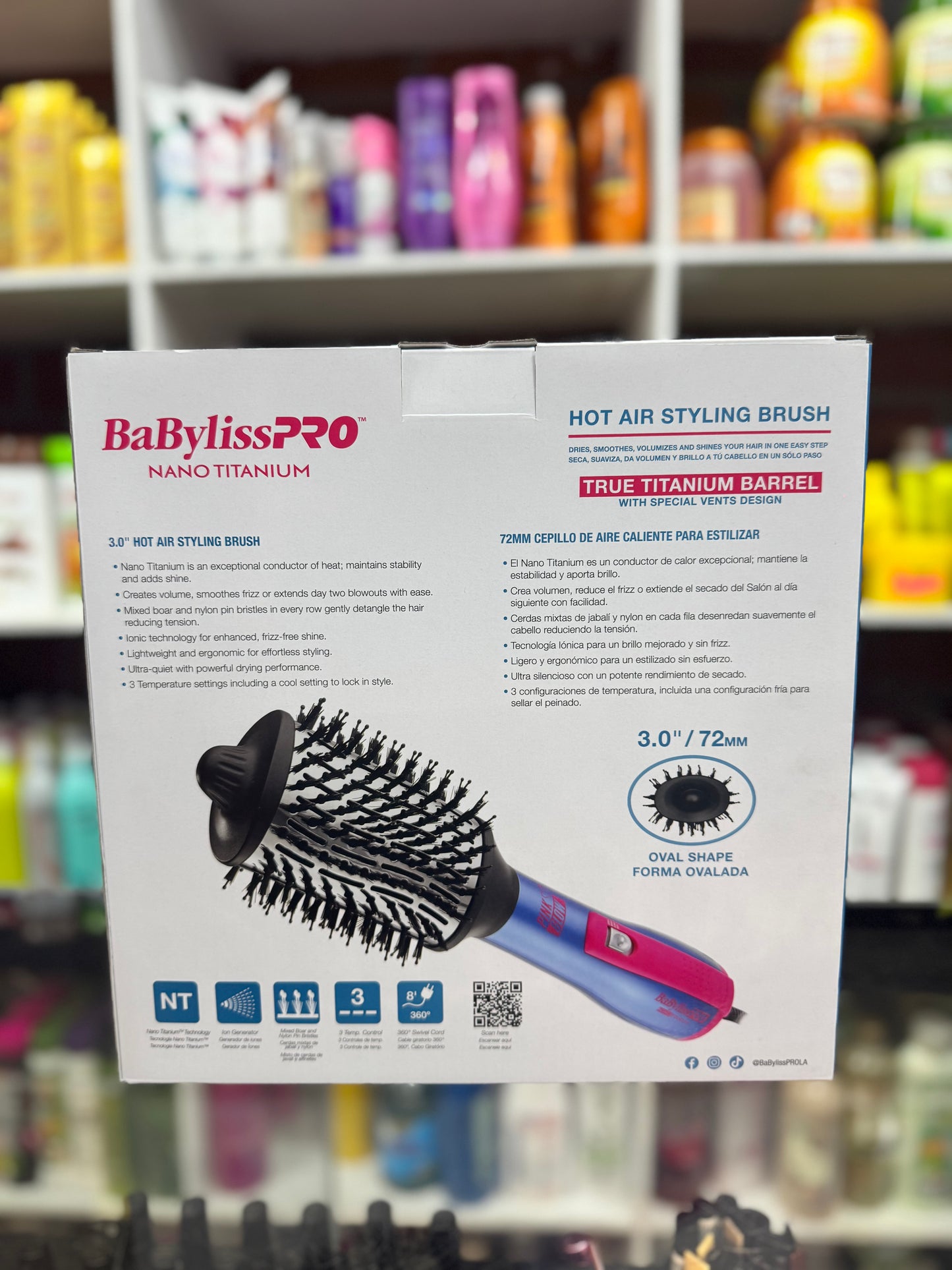 Cepillo secador pink glow babylissPRO
