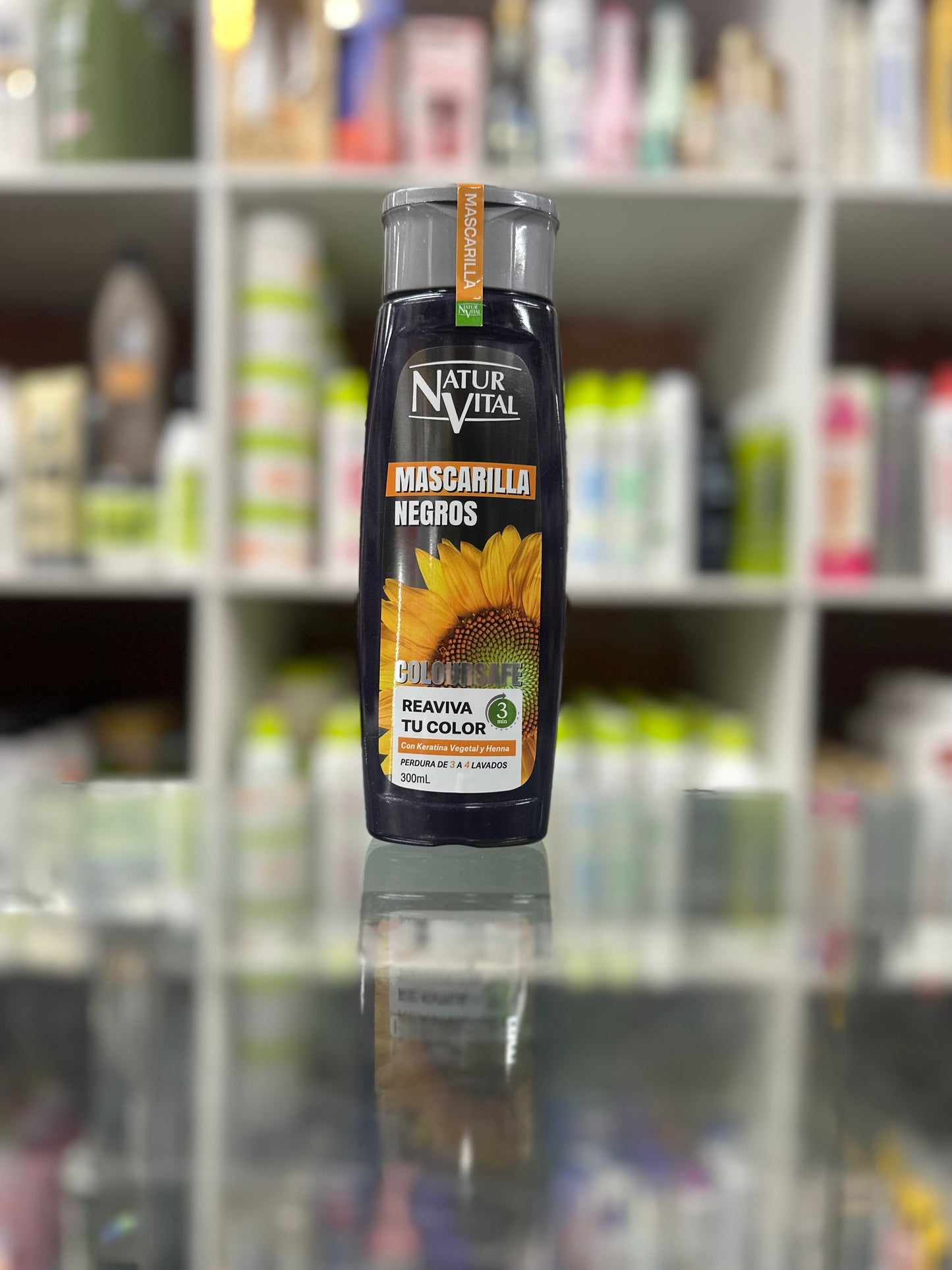 Mascarilla matizante naturaleza y vida negro