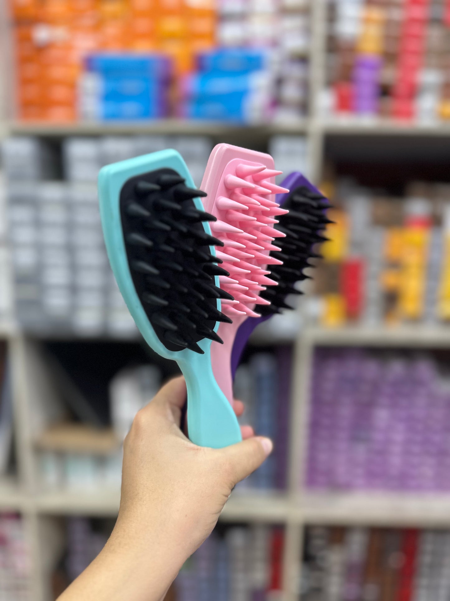 Cepillo exfoliante masajeador