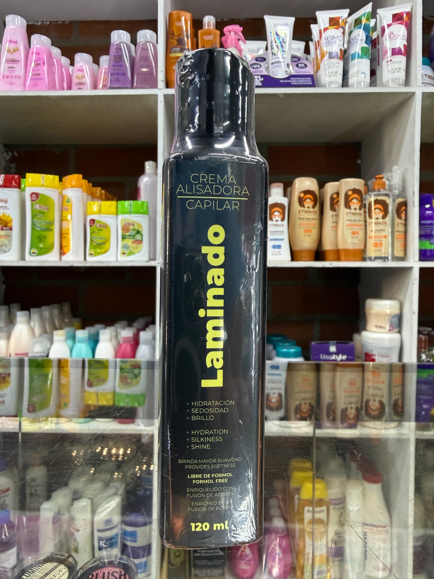 Crema alisadora capilar laminado