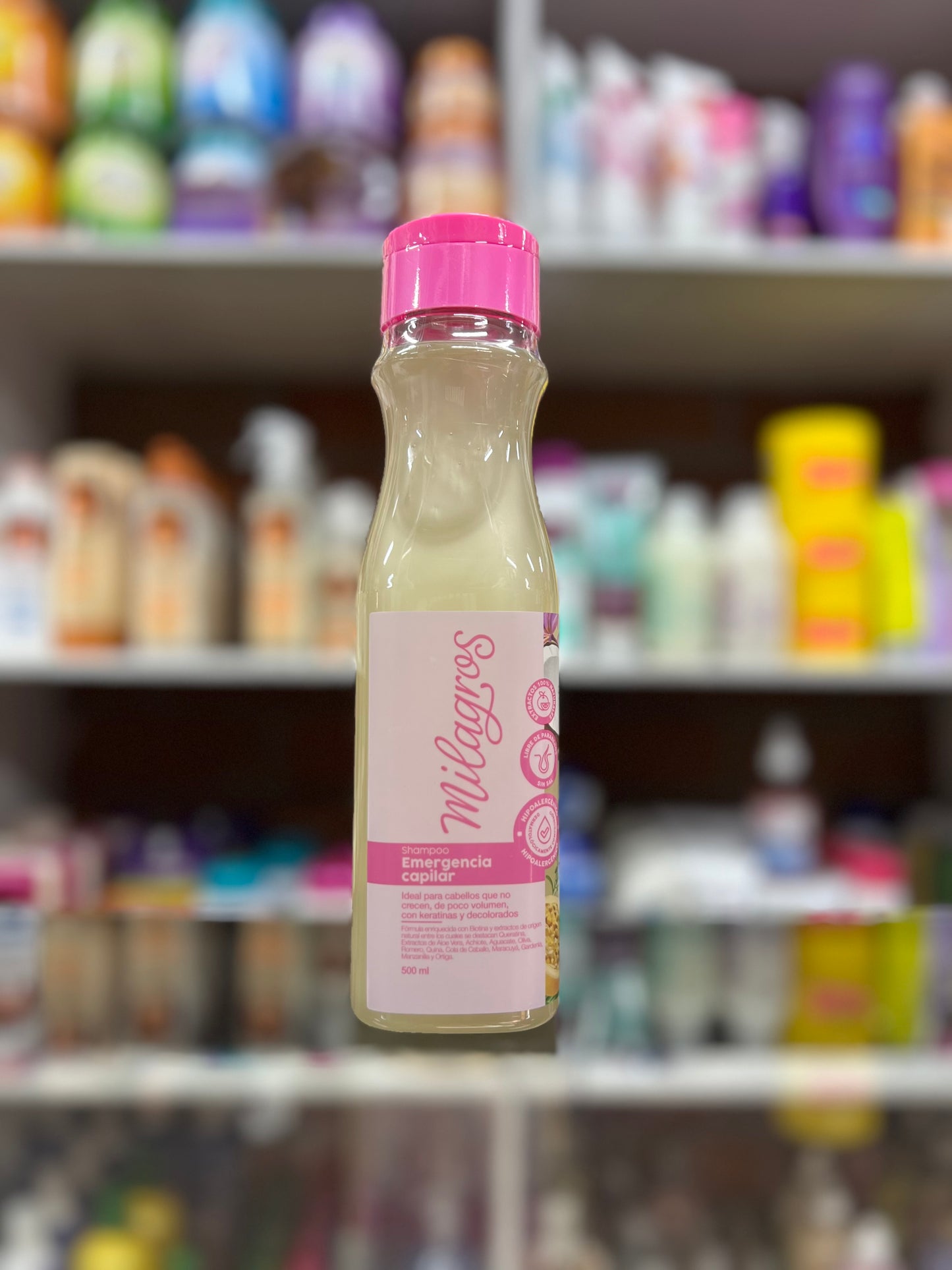 Shampoo emergencia capilar milagros