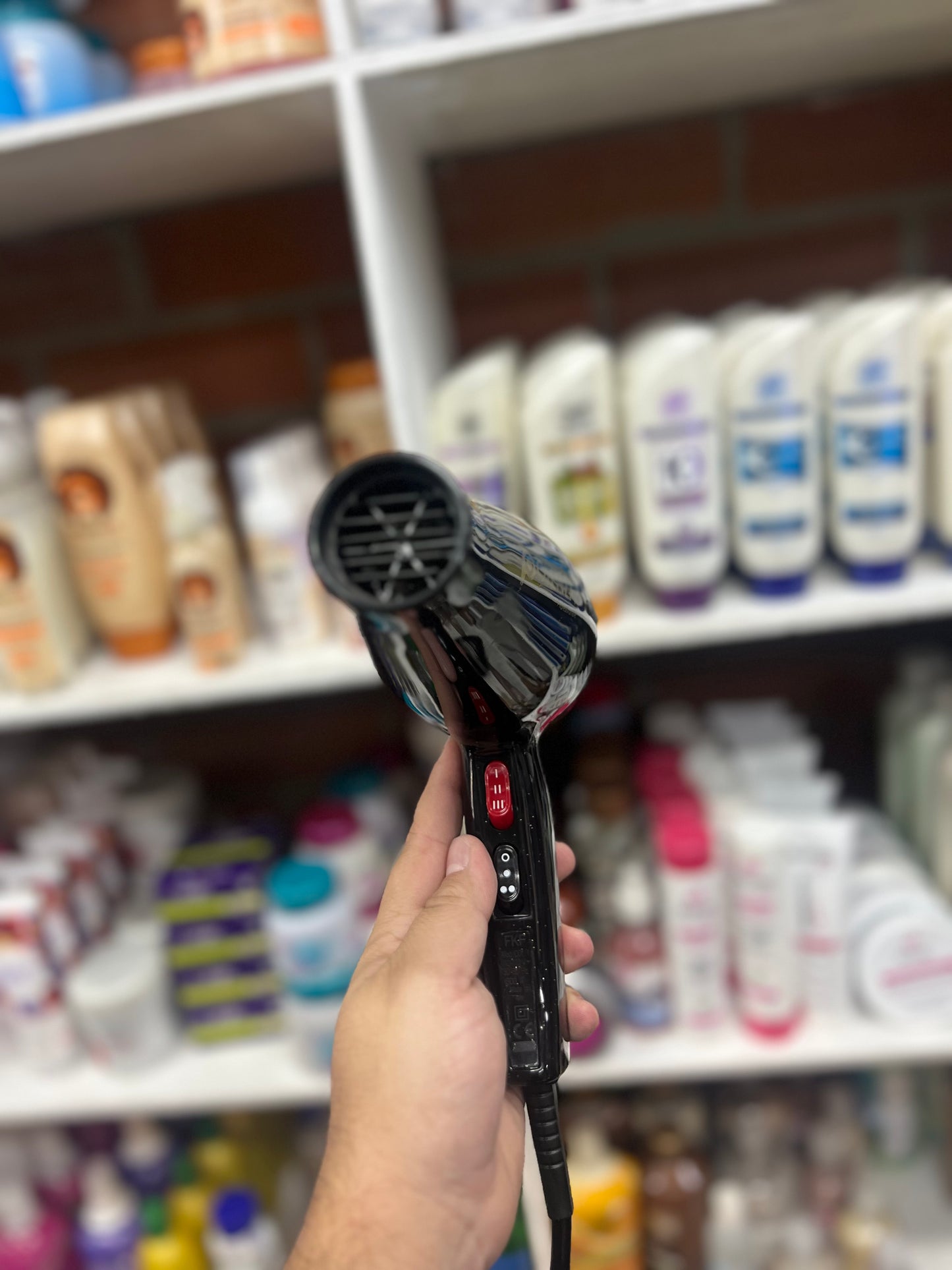 Secador profesional potenza con filtro extraible