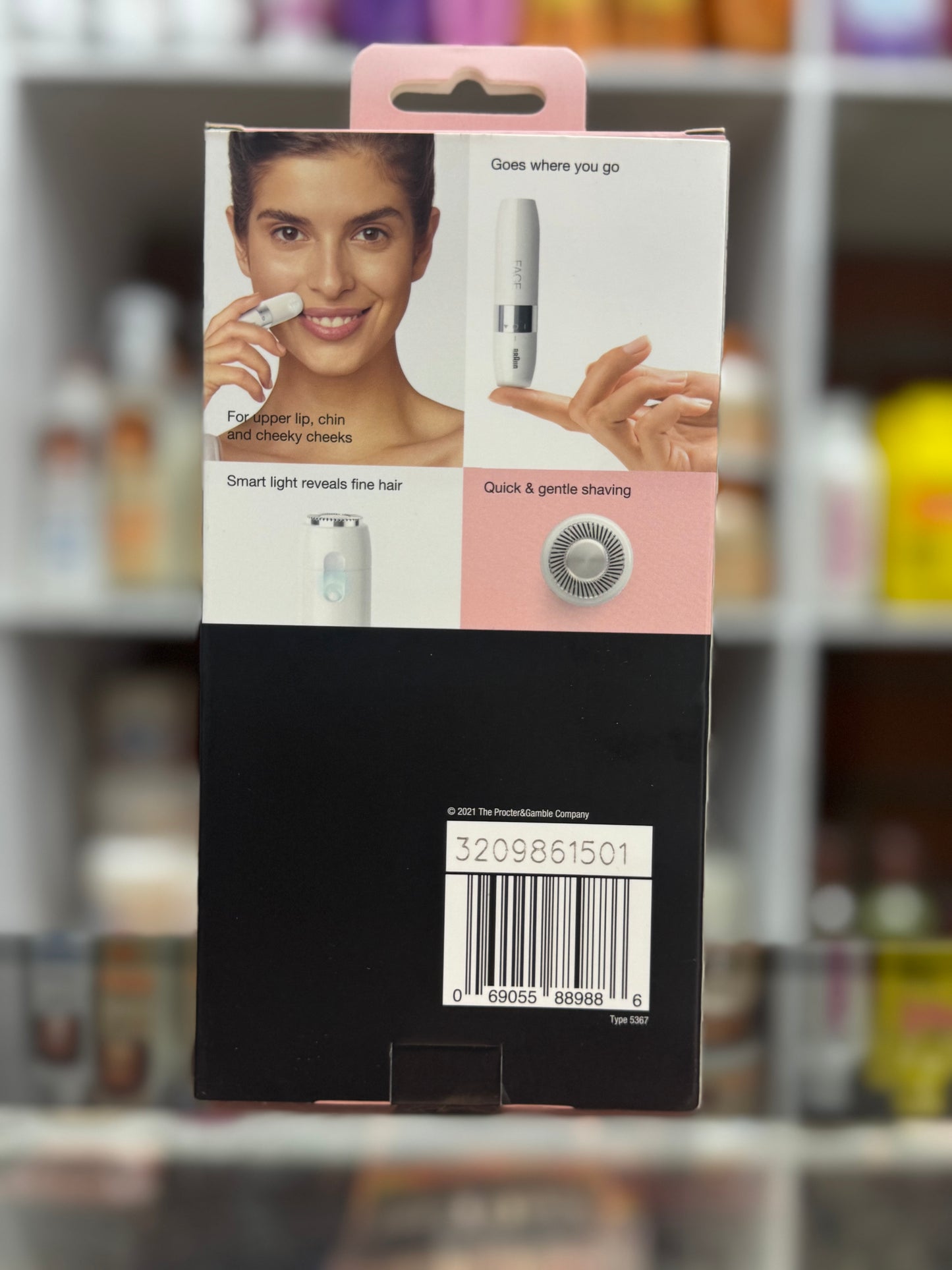 Depiladora facial Braun Face Mini Hair Remover