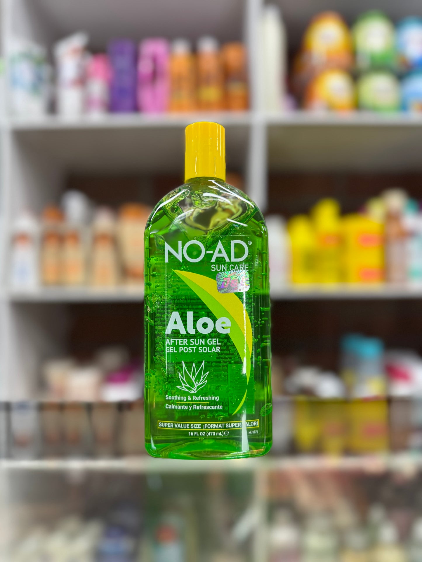 Gel refrescante aloe No Ad