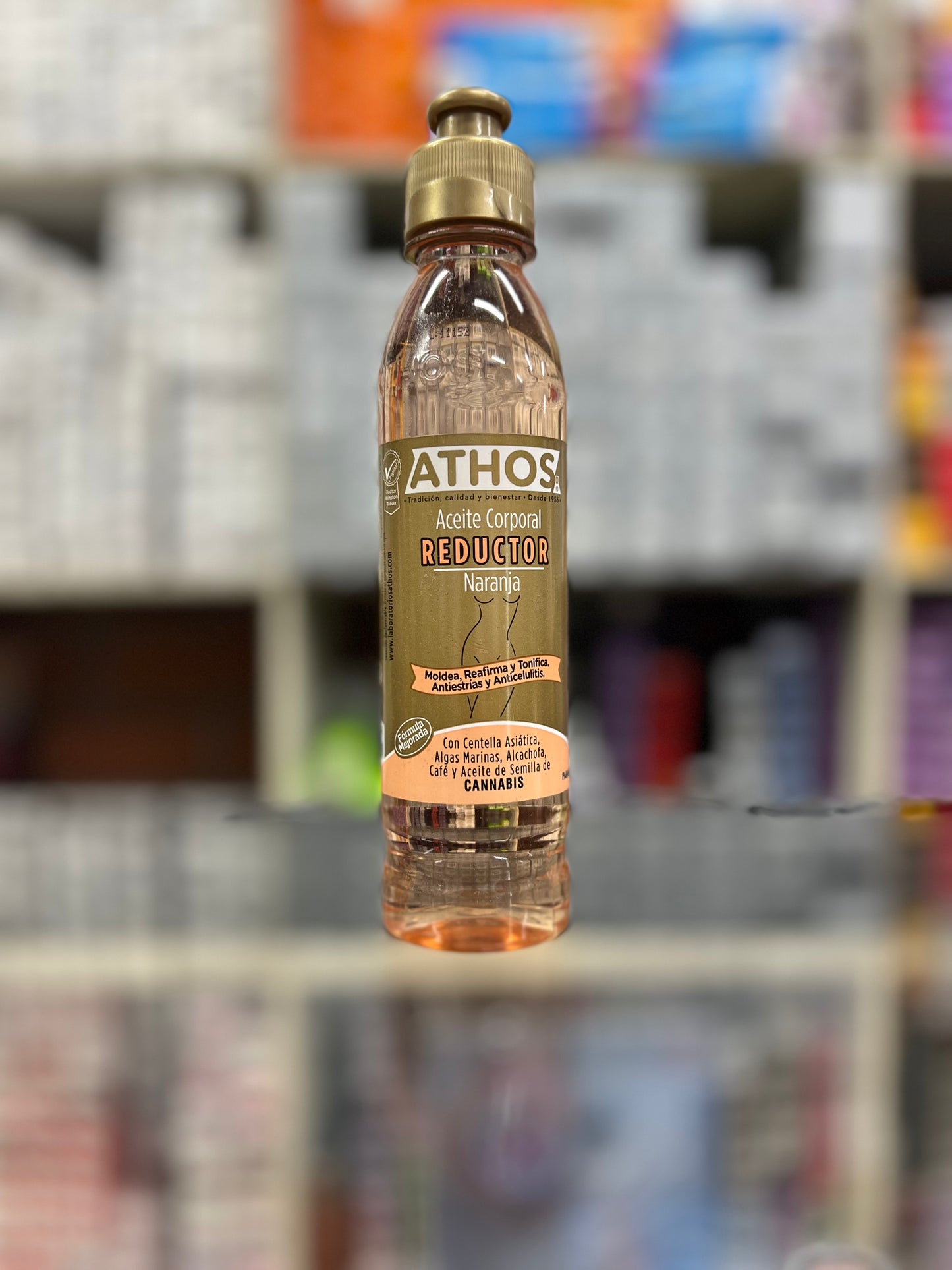 Aceite corporal athos reductor x 250ml