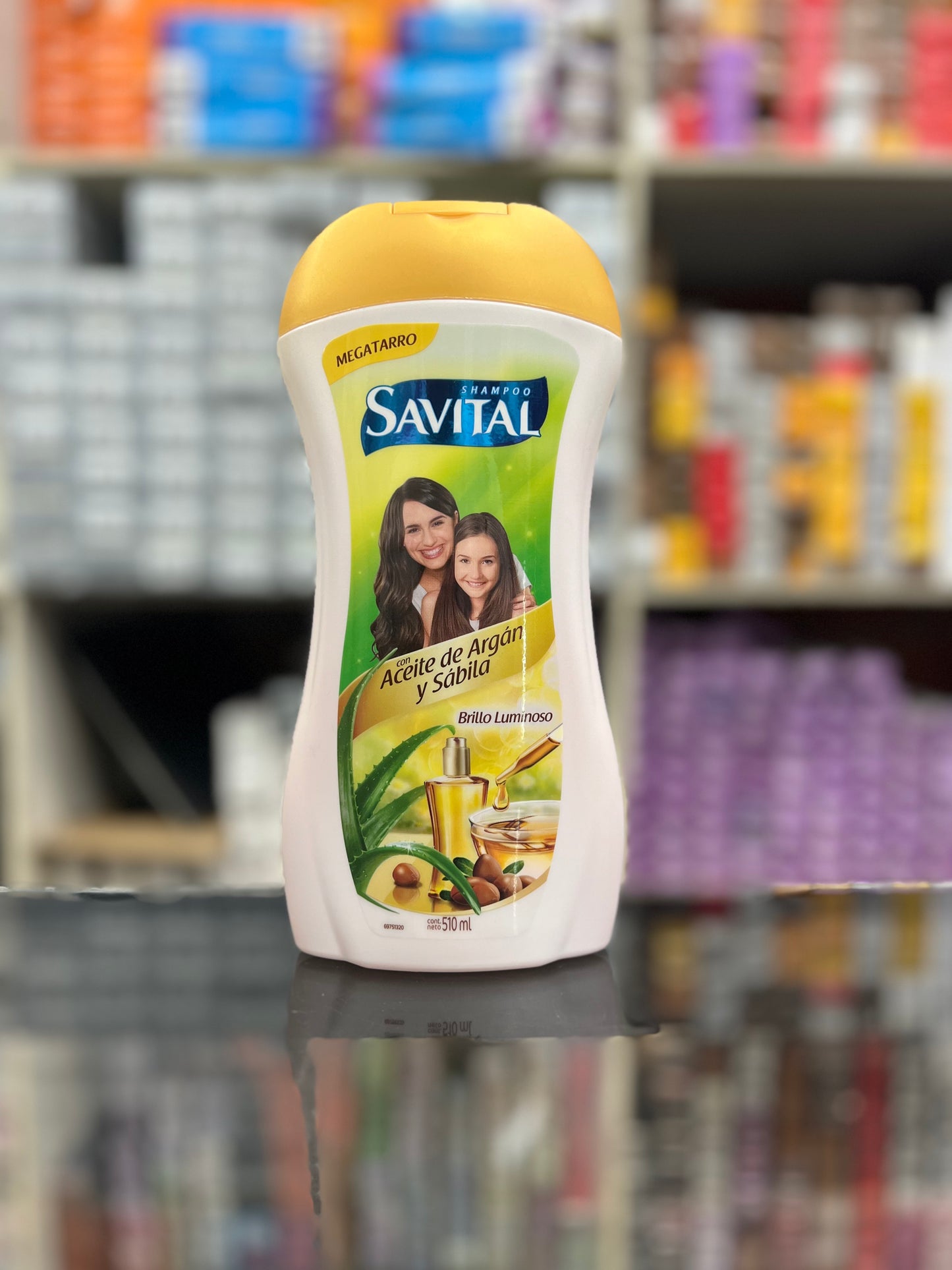 Shampoo savital aceite de argan y sabila