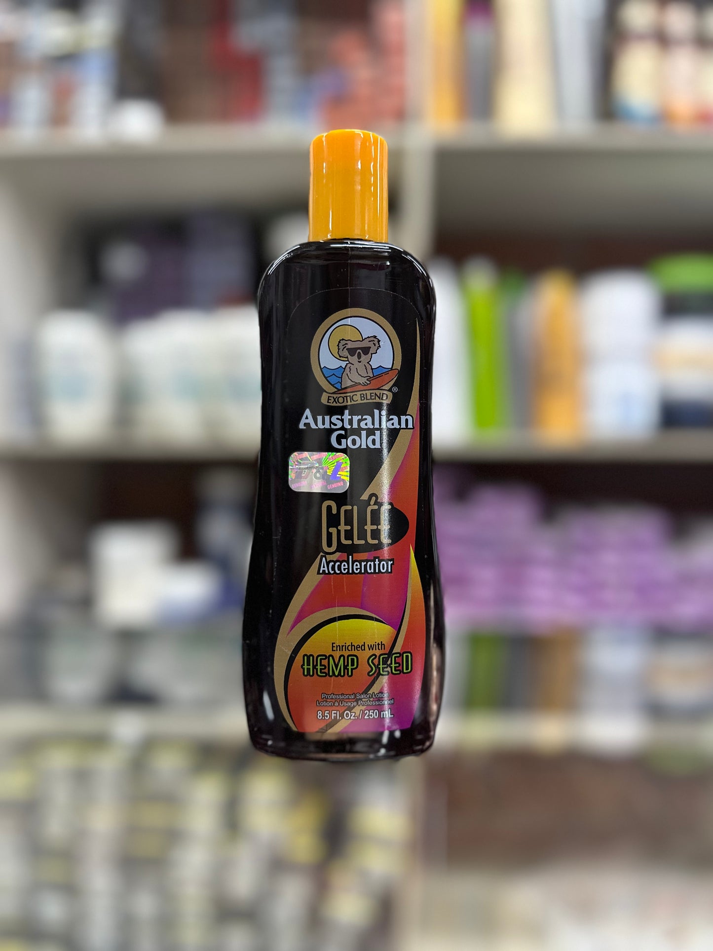 Bronceador australian gold gelee para cámara de bronceo