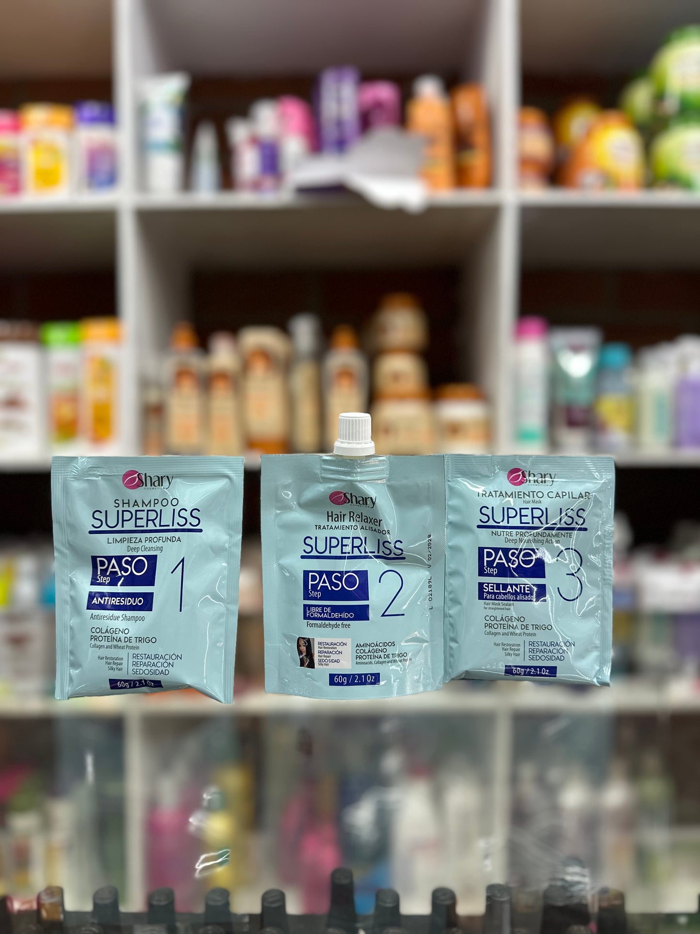 Keratina Superliss kit 3 pasos 60g