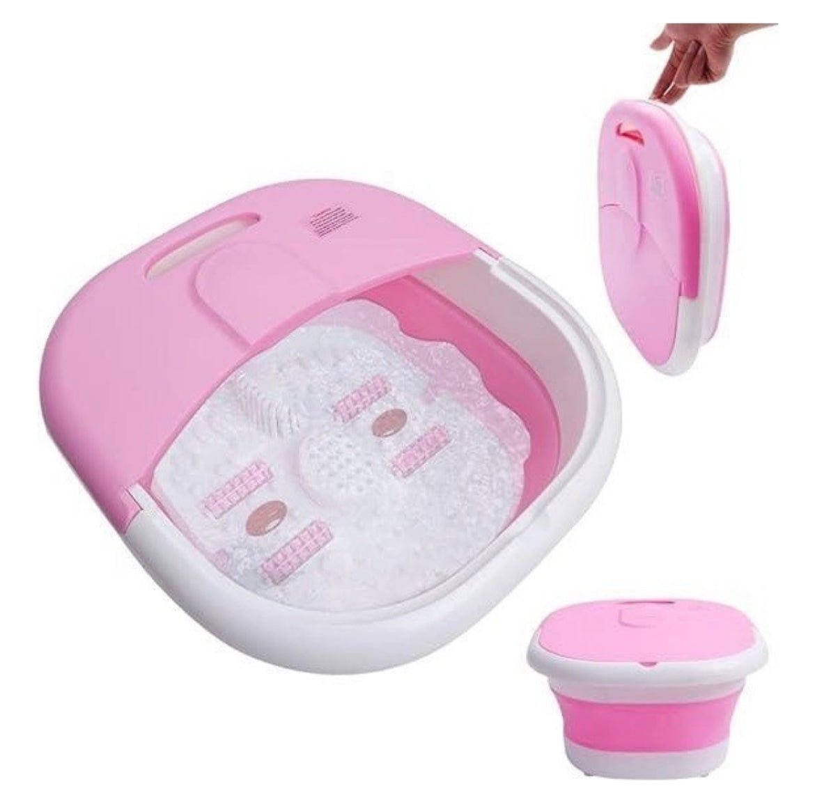 Bañera plegable para pies