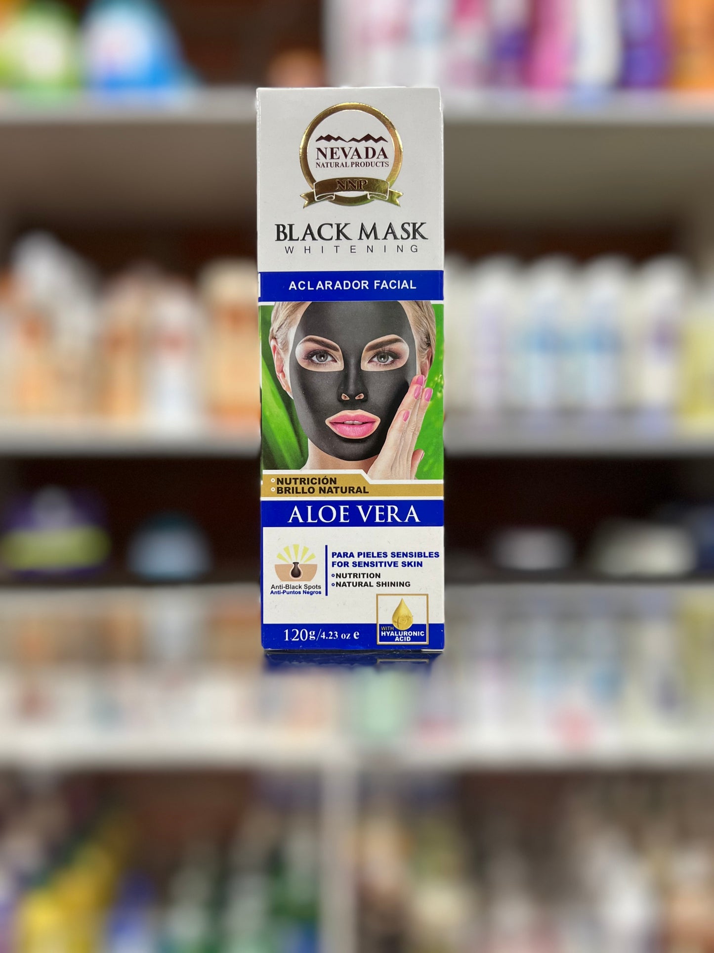 Mascarilla Aclaradora facial nevada