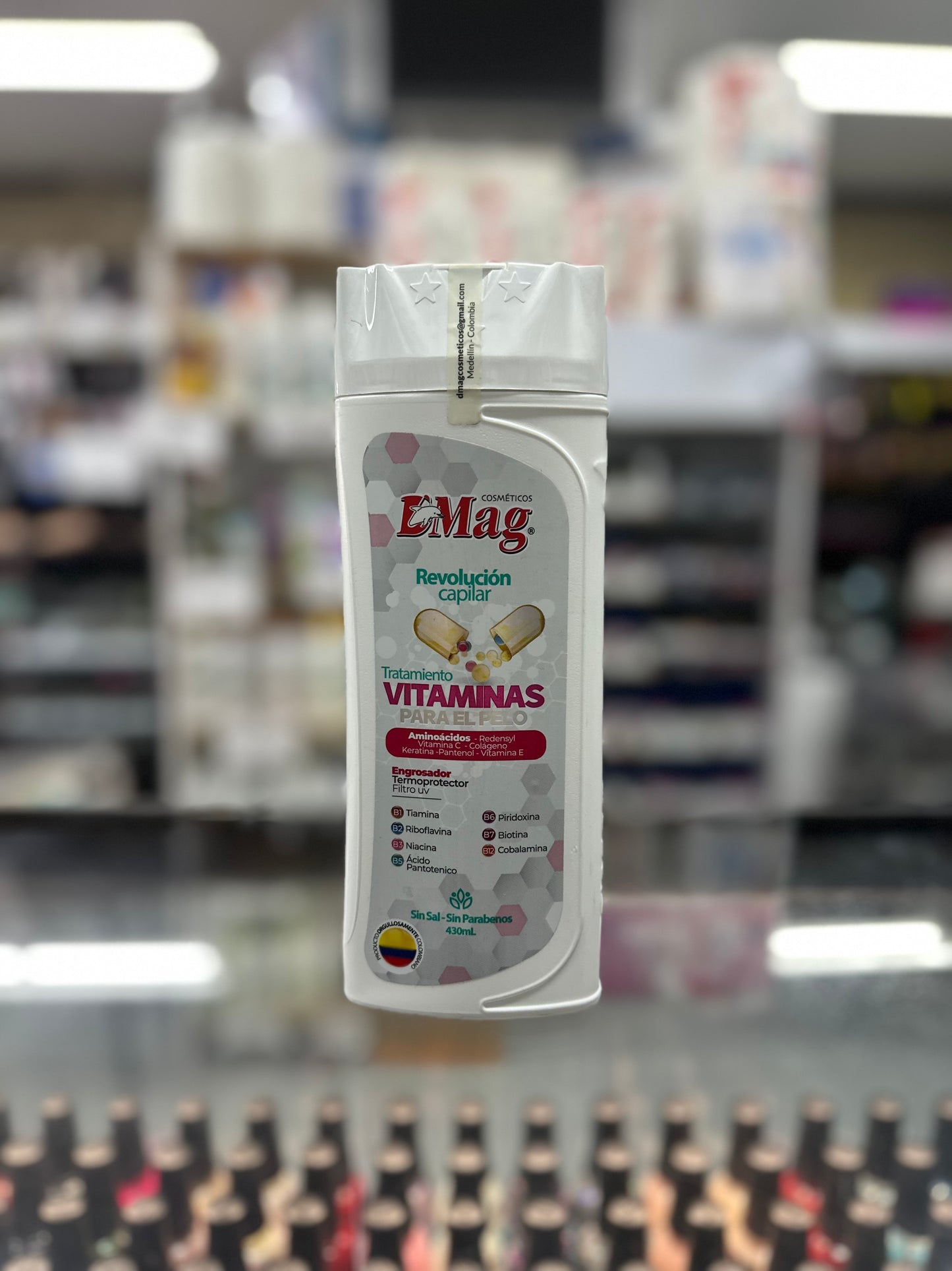Tratamiento capilar vitaminas para el pelo dmag