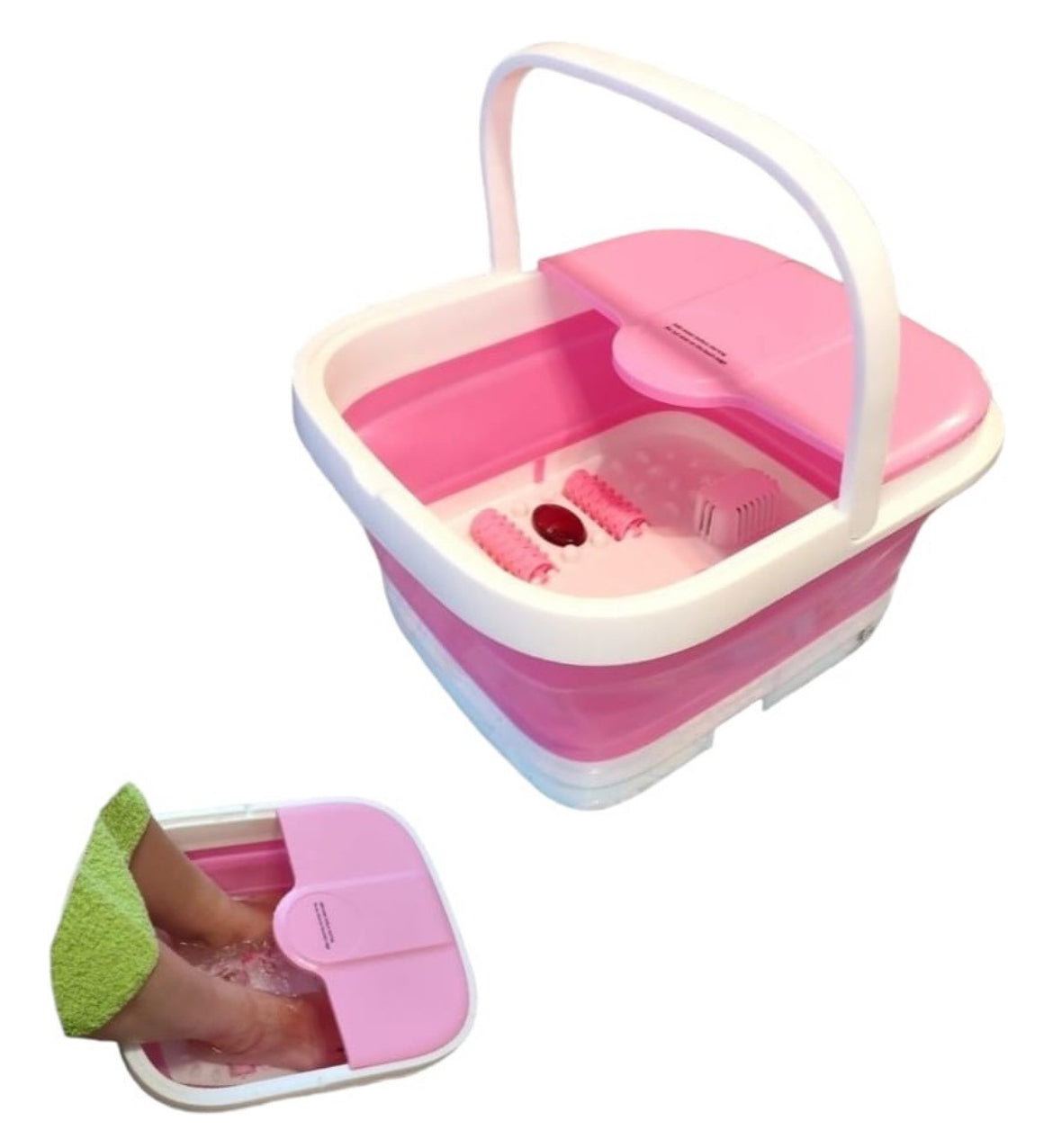 Bañera plegable para pies