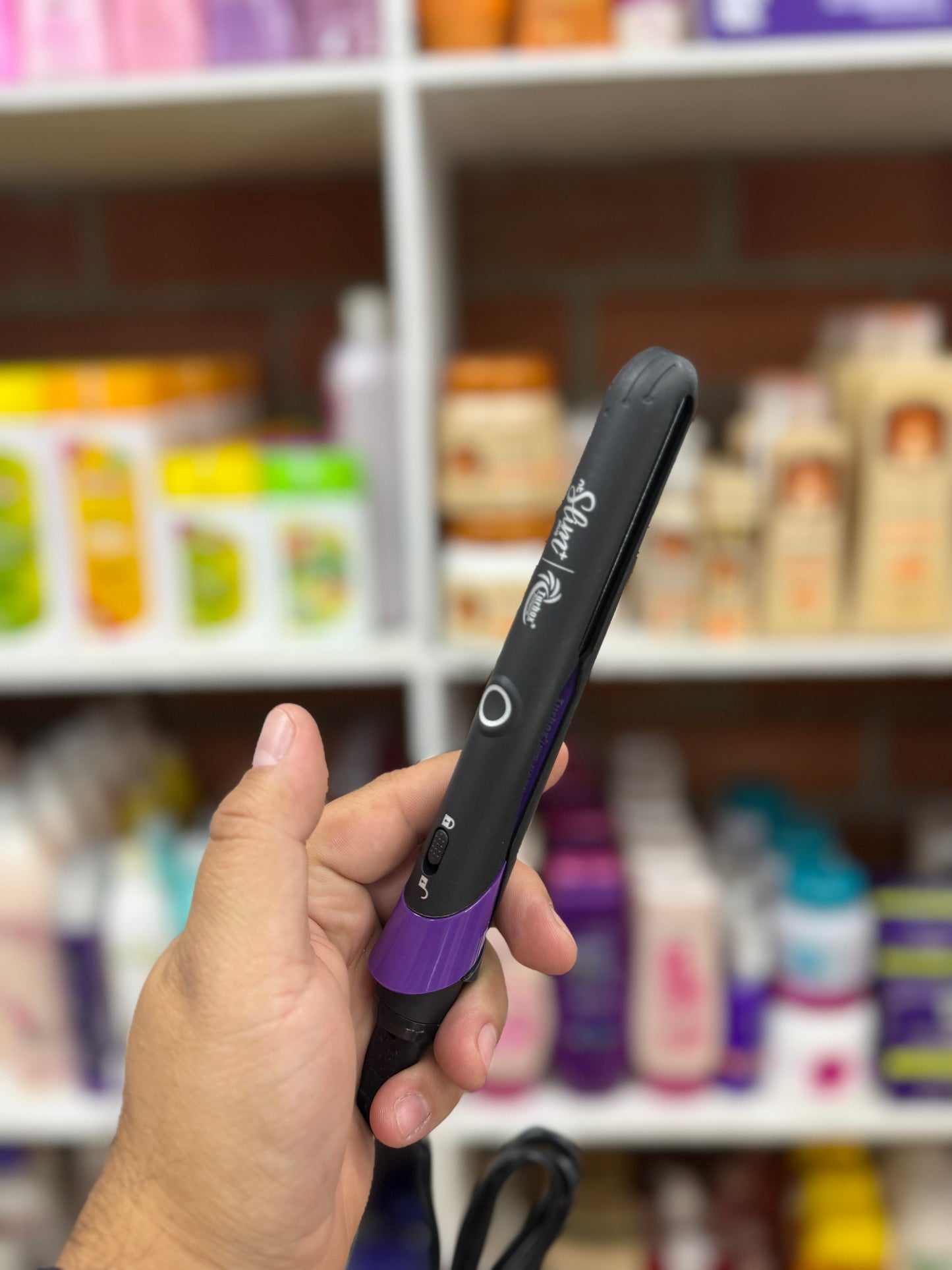 Plancha Portátil NT Slim Plus Turbox – Generadora de Iones (Máx. 210°C)