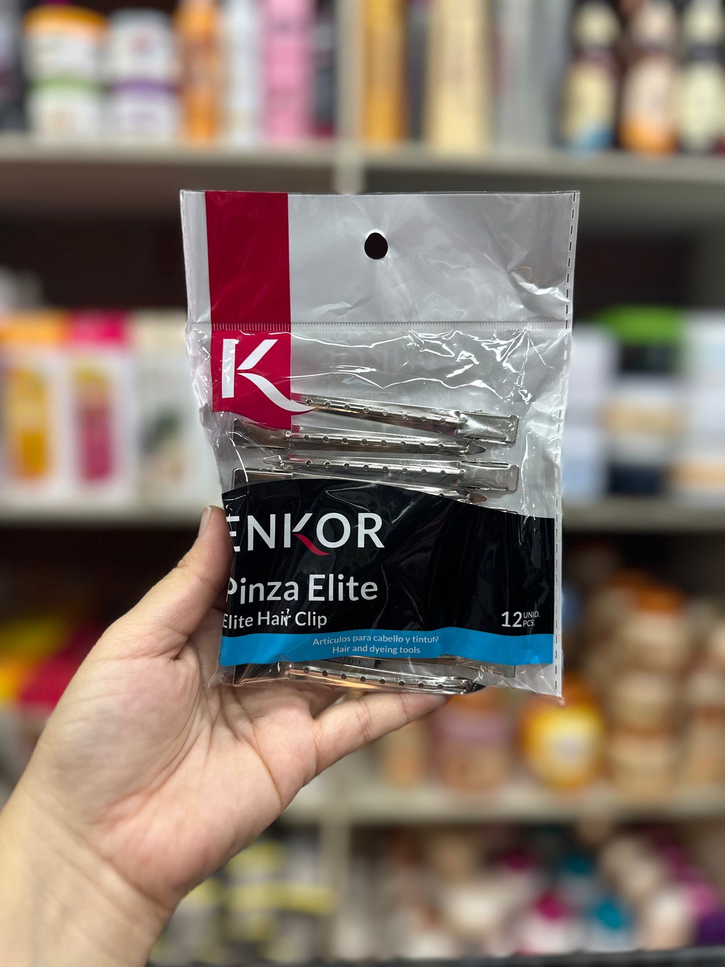 Pinza metálica pico de loro