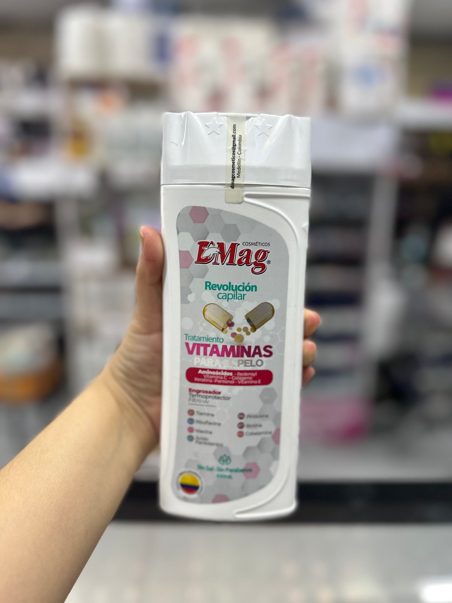 Tratamiento capilar vitaminas para el pelo dmag