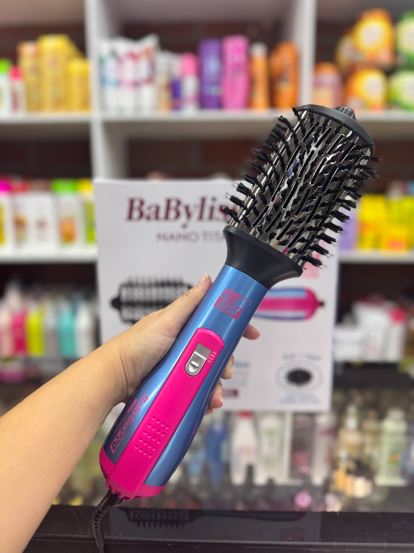 Cepillo secador pink glow babylissPRO