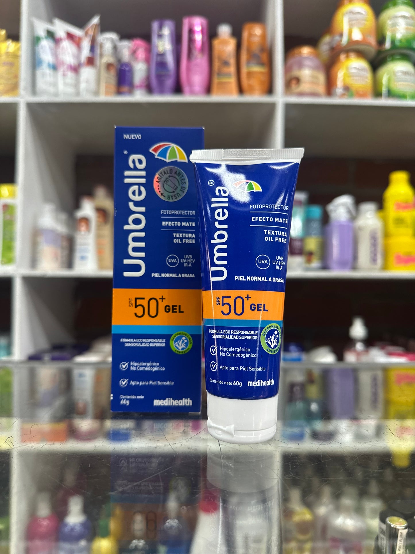 Bloqueador Protector solar Umbrella gel spf 50