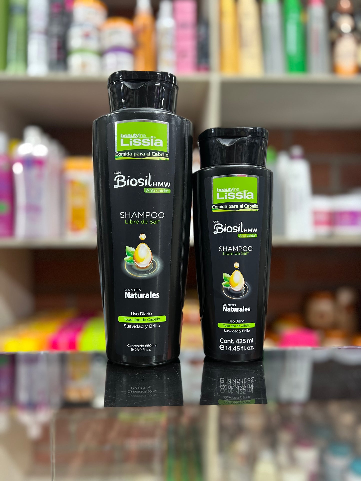 Shampoo comida para el cabello lissia