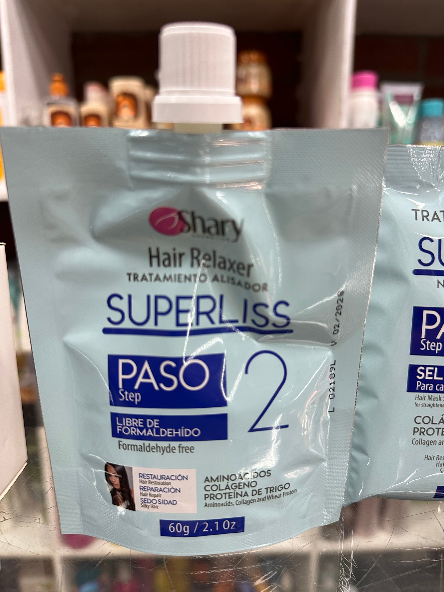 Keratina Superliss kit 3 pasos 60g