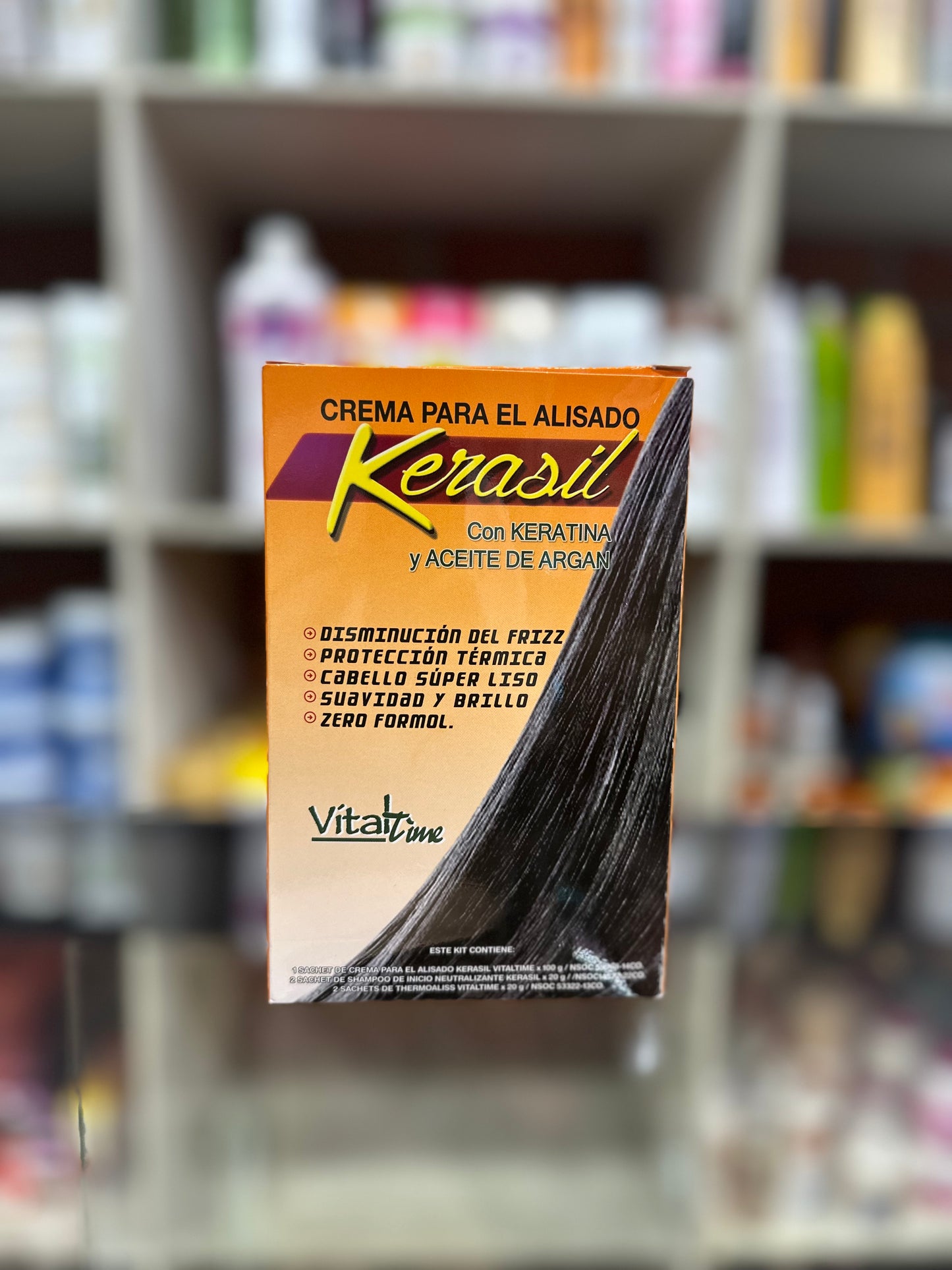Crema alisadora kerasil