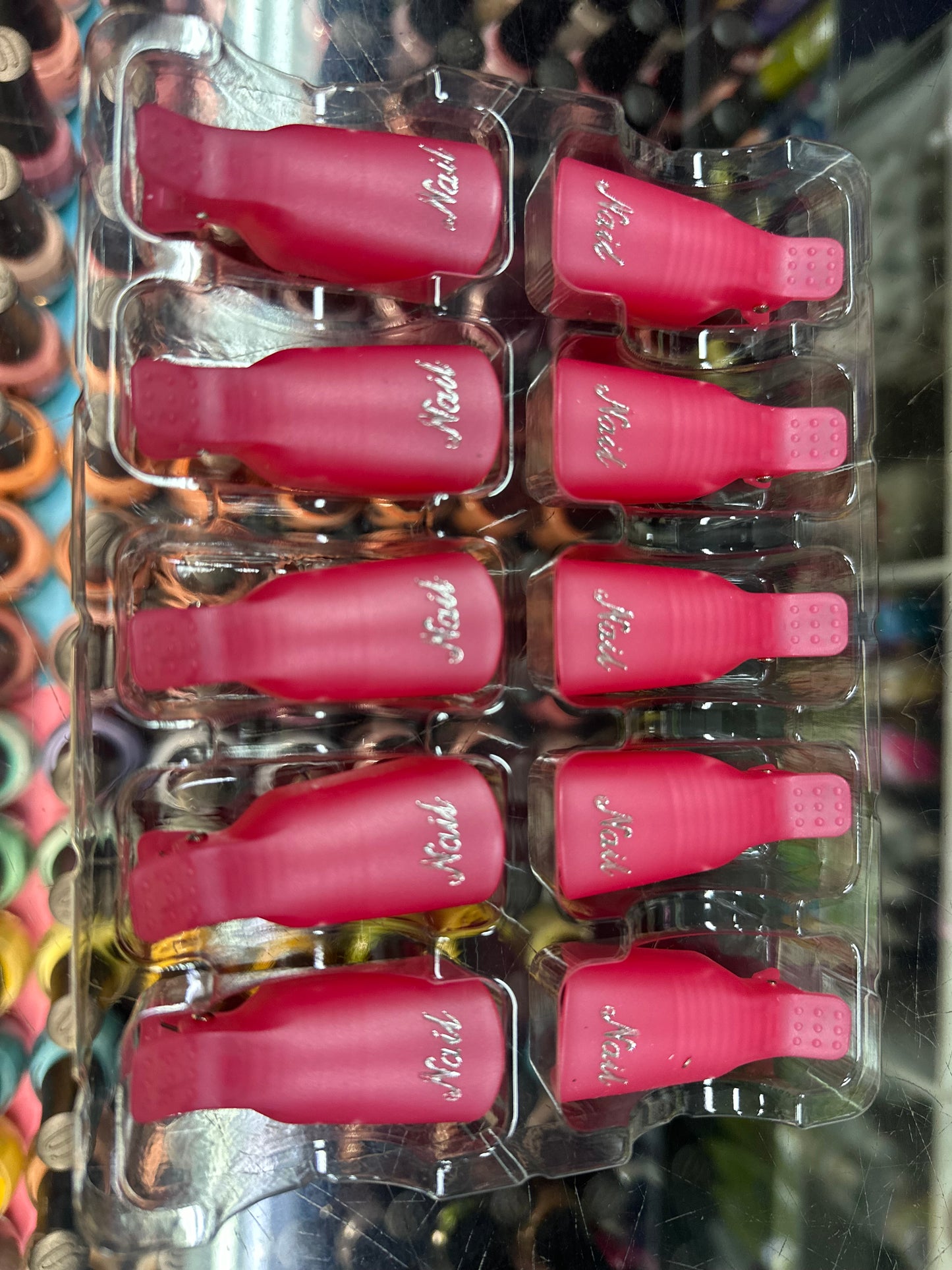 Clips para uñas semipermanente