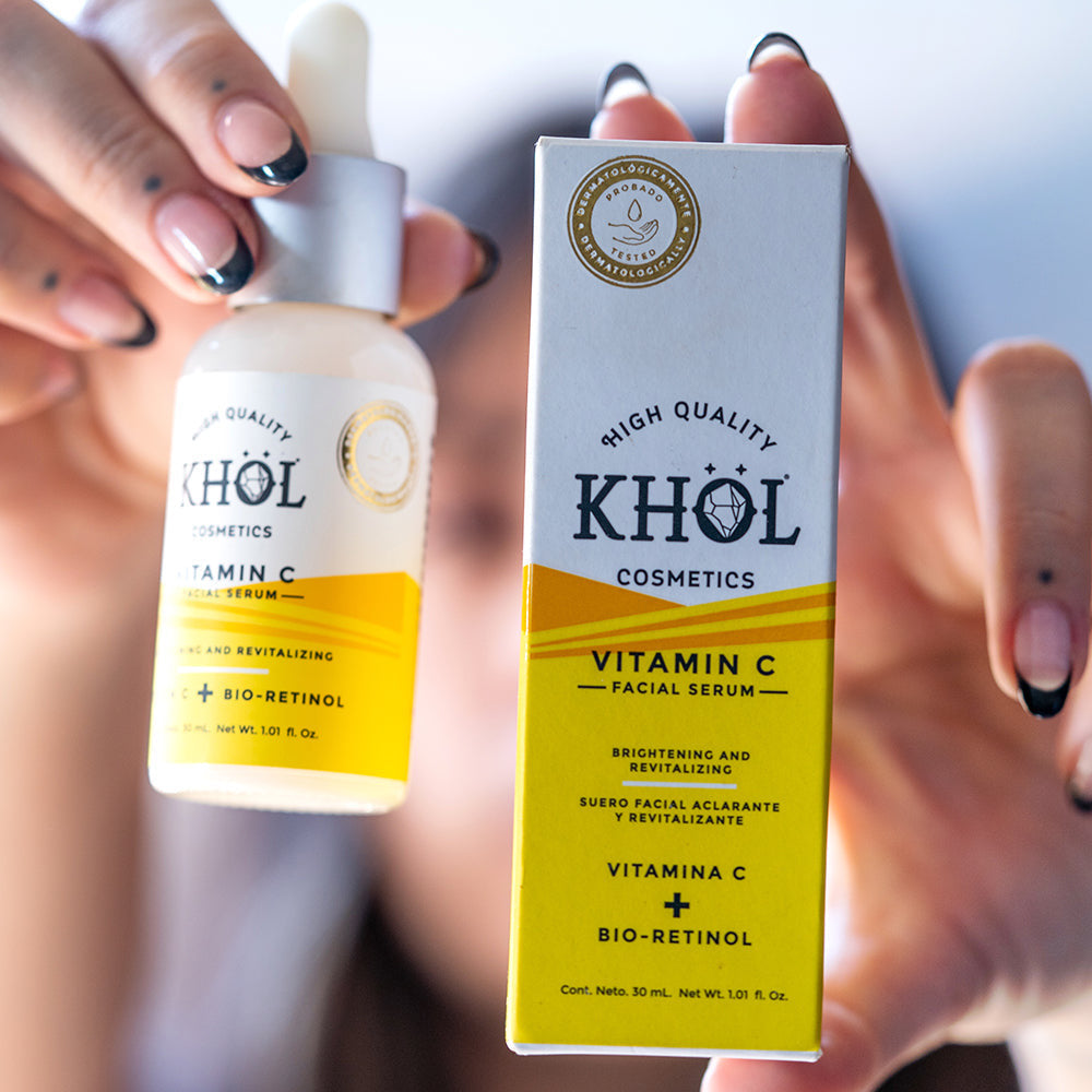Suero facial Khol vitamina c y bio retinol