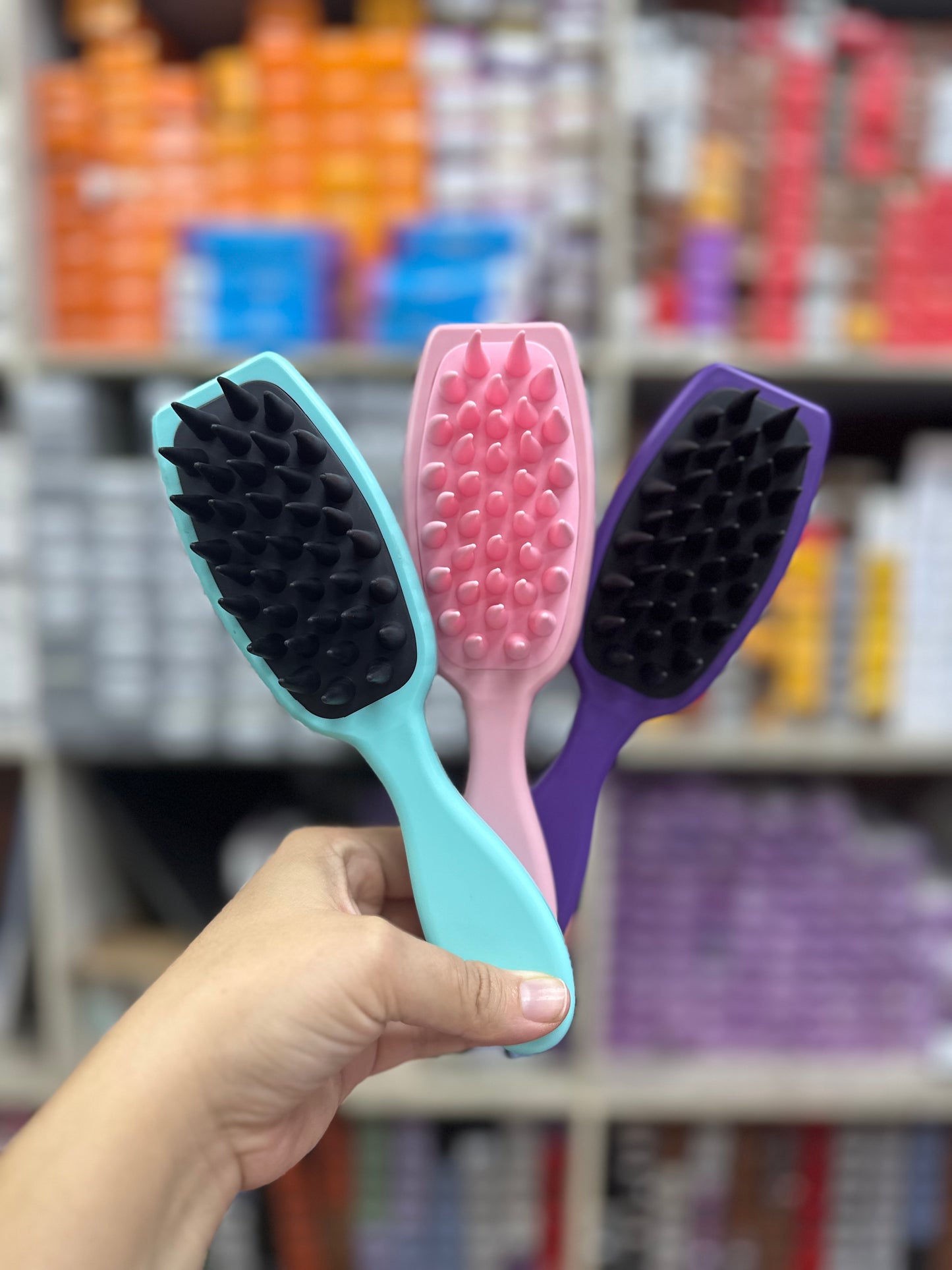 Cepillo exfoliante masajeador
