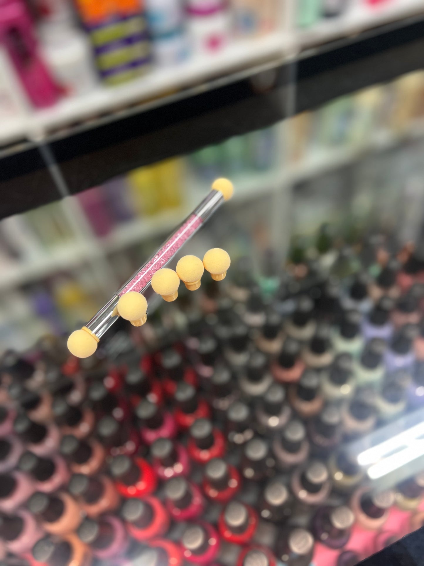 Pincel difuminador para manicura