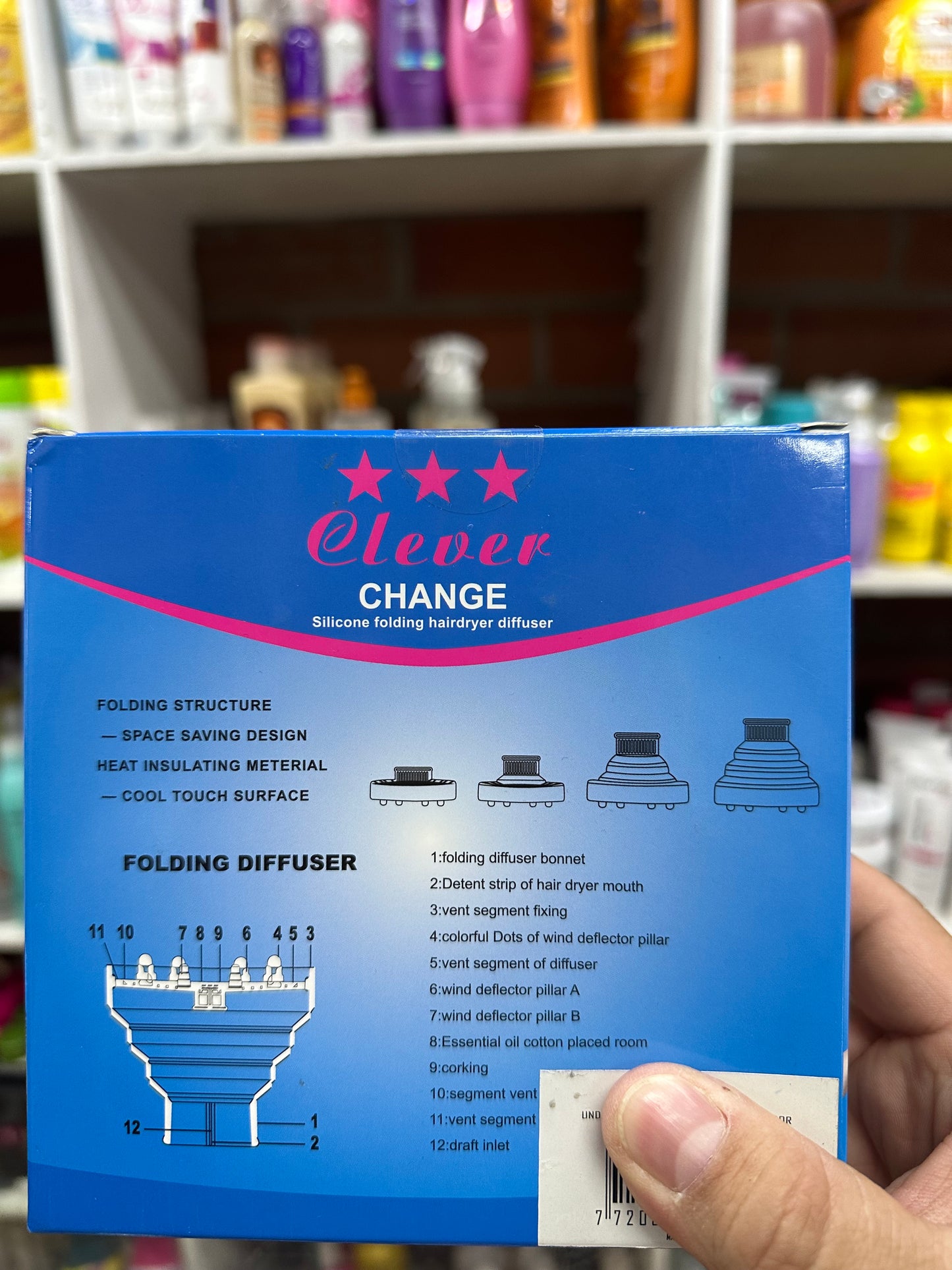 Difusor universal para secador