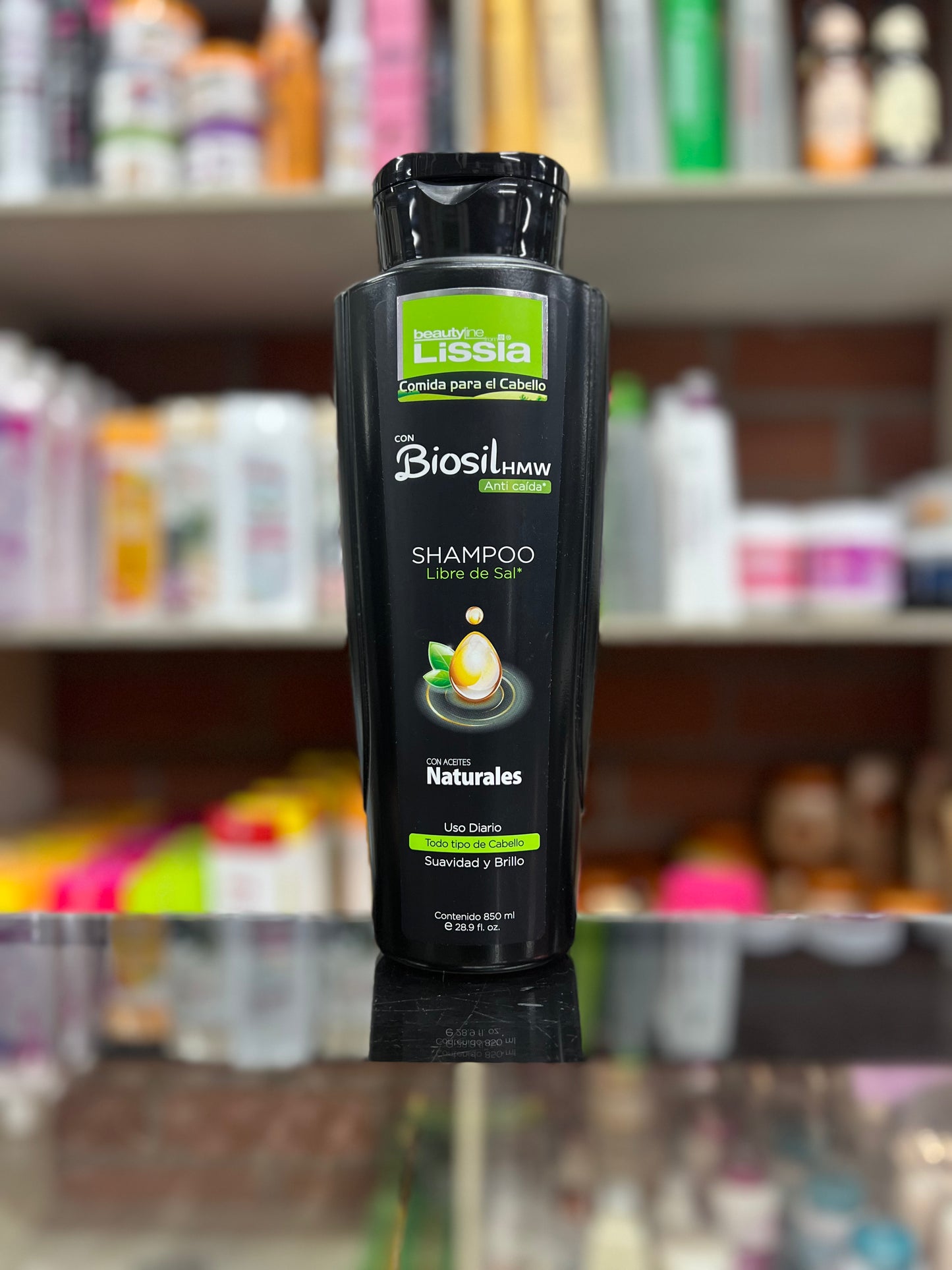 Shampoo comida para el cabello lissia