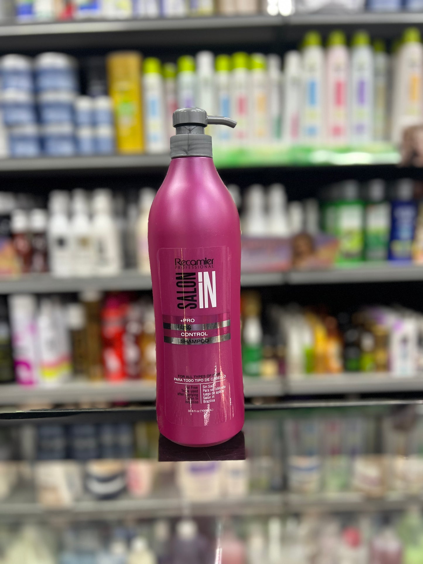 Shampoo salón in liss control recamier