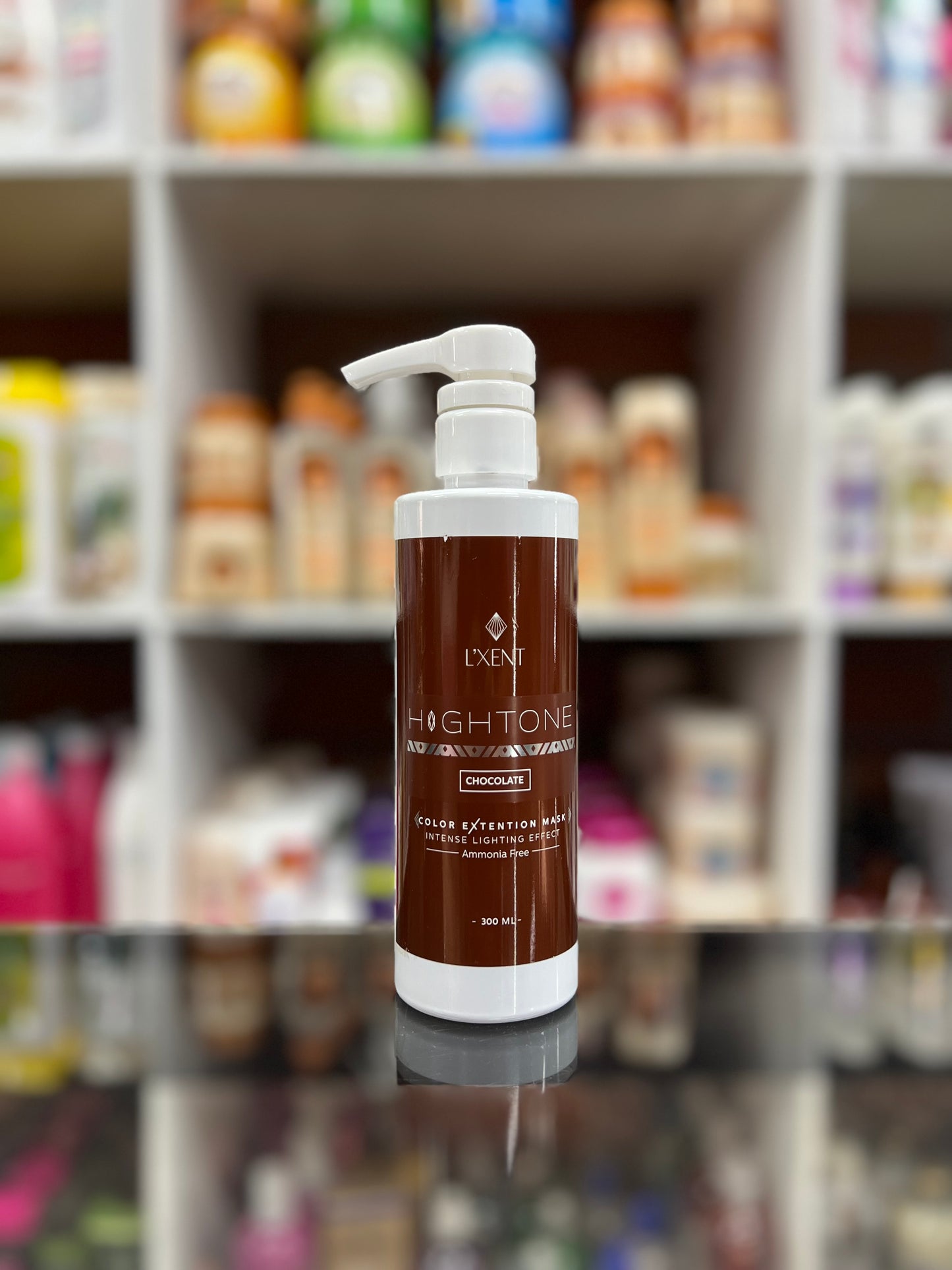 Mascarilla matizante chocolate luxent