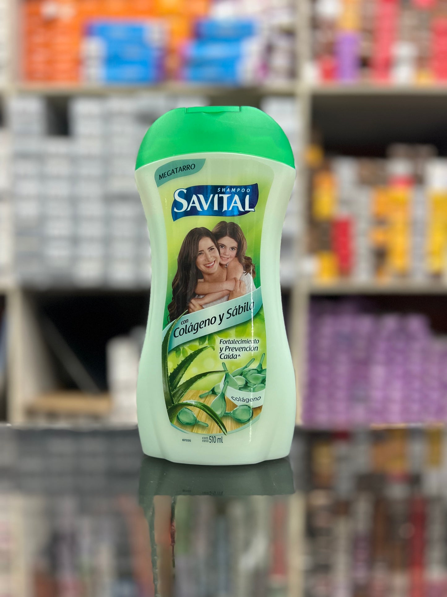 Shampoo savital con colágeno y sábila