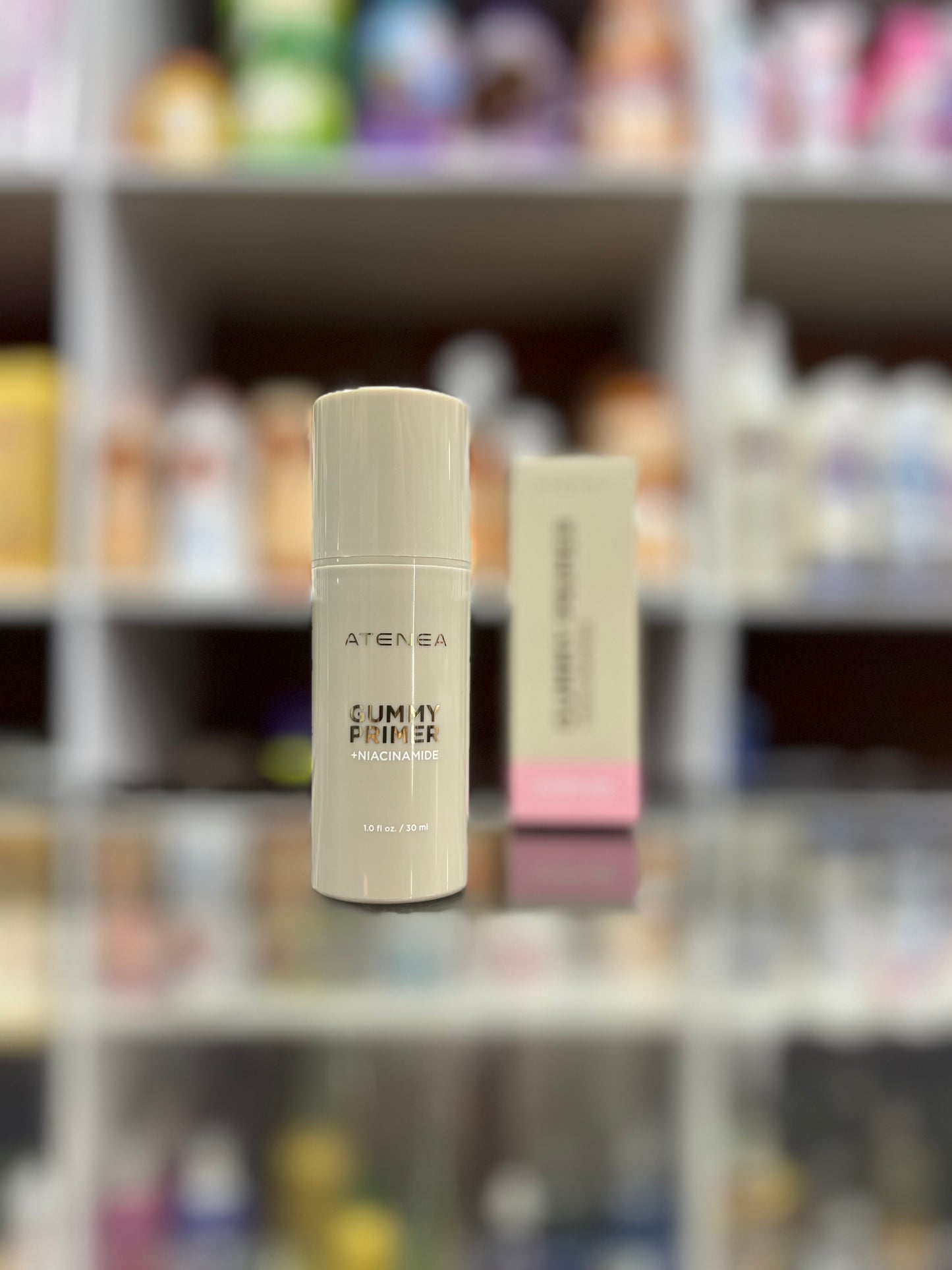 Gummy primer con niacinamide pre base atenea