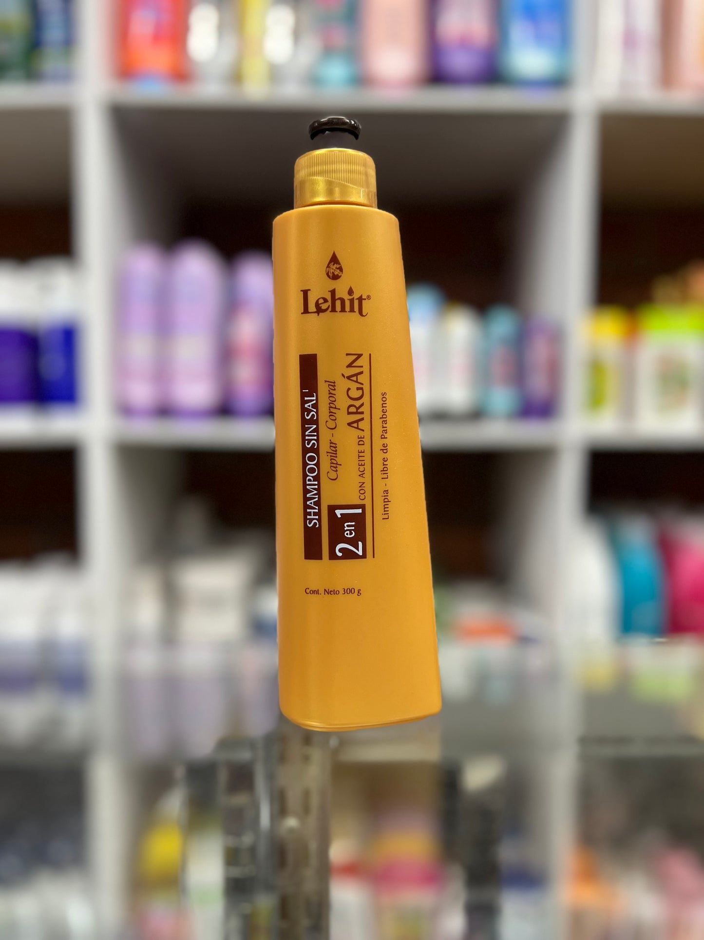 Shampoo lehit con aceite de argan